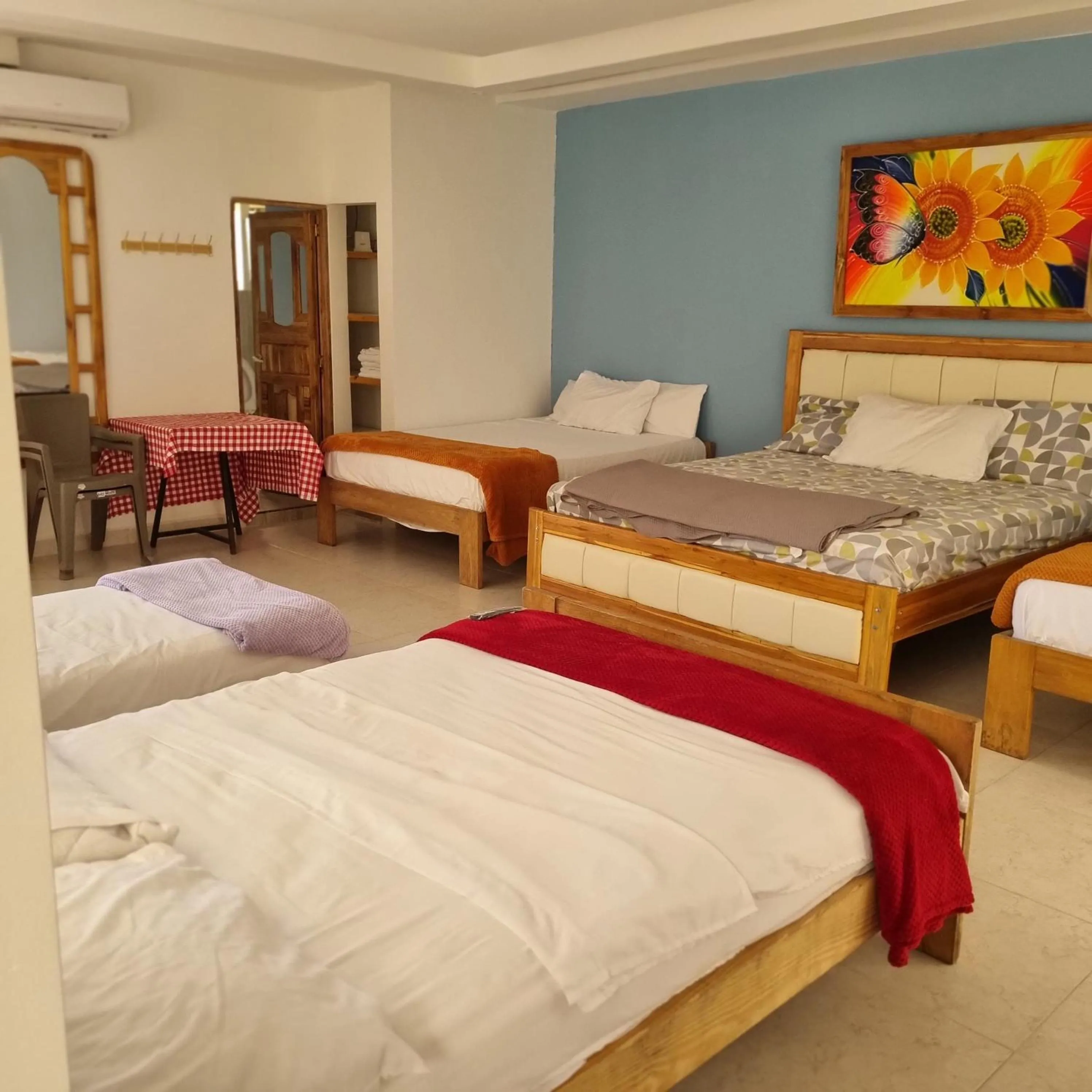 Bed in Dreimar Hotel Boutique