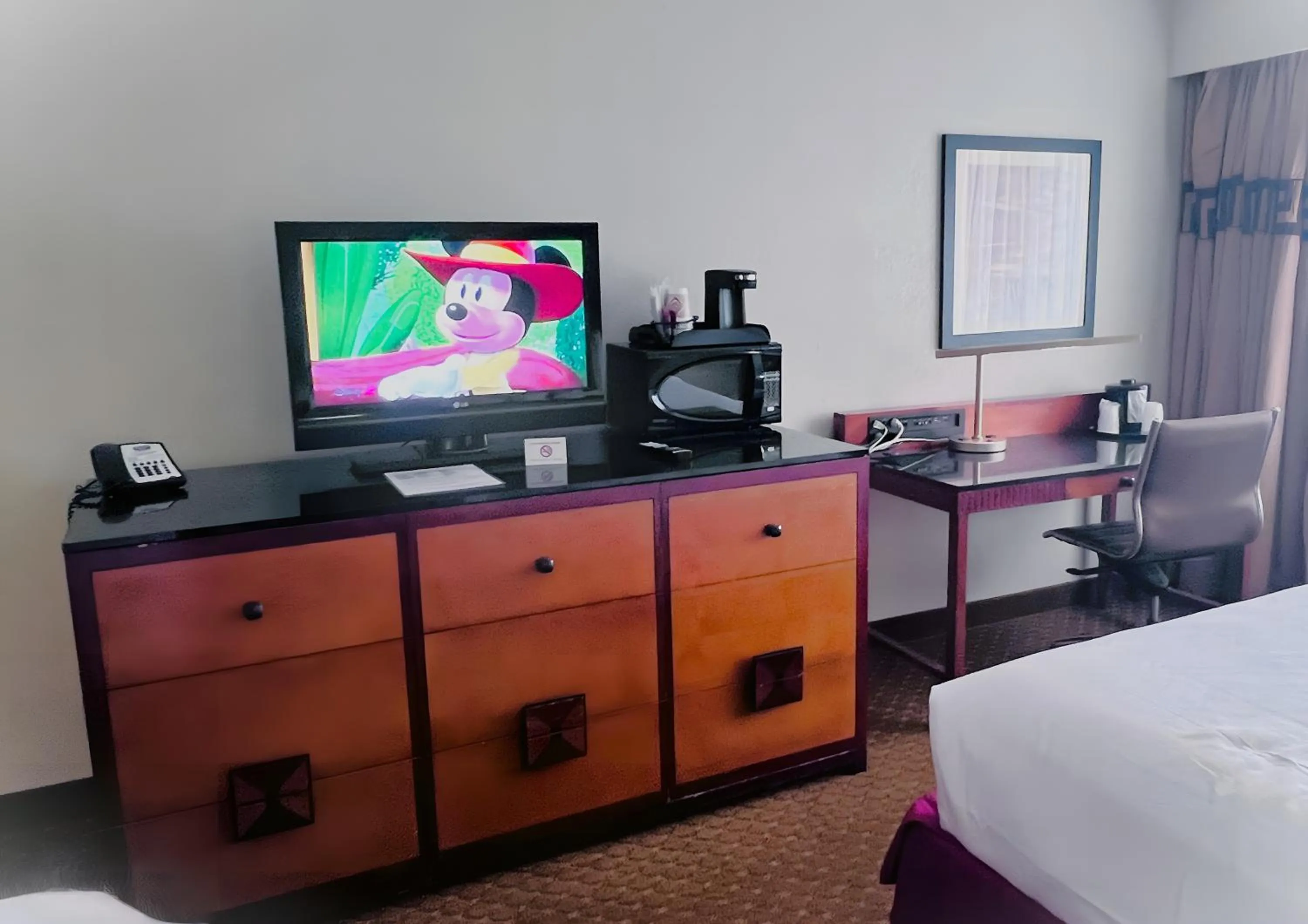 TV and multimedia in Indy Hotel