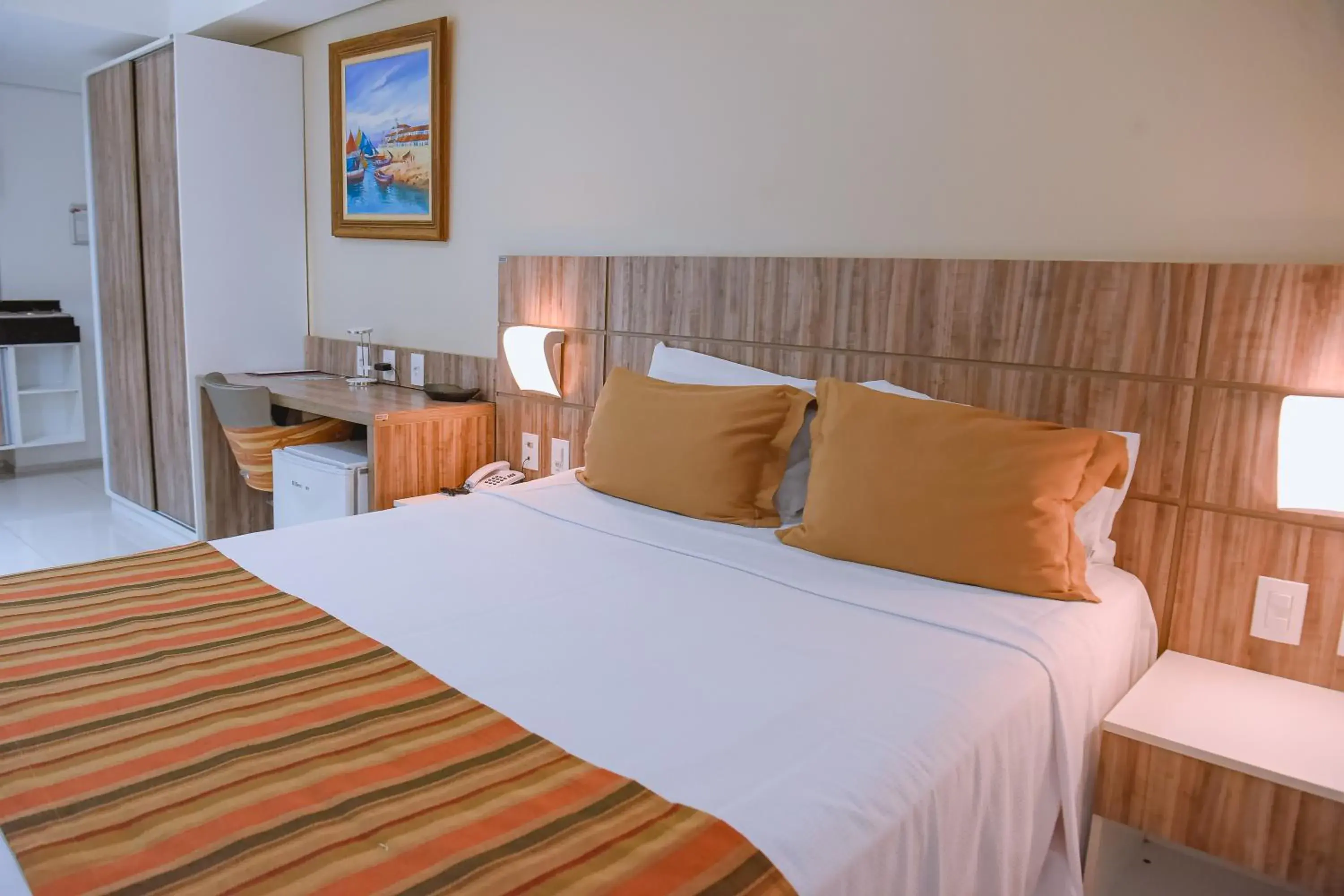 Deluxe Double Room in Profissionalle Hotel São Luís Deluxe Double Room in Profissionalle Hotel São Luís