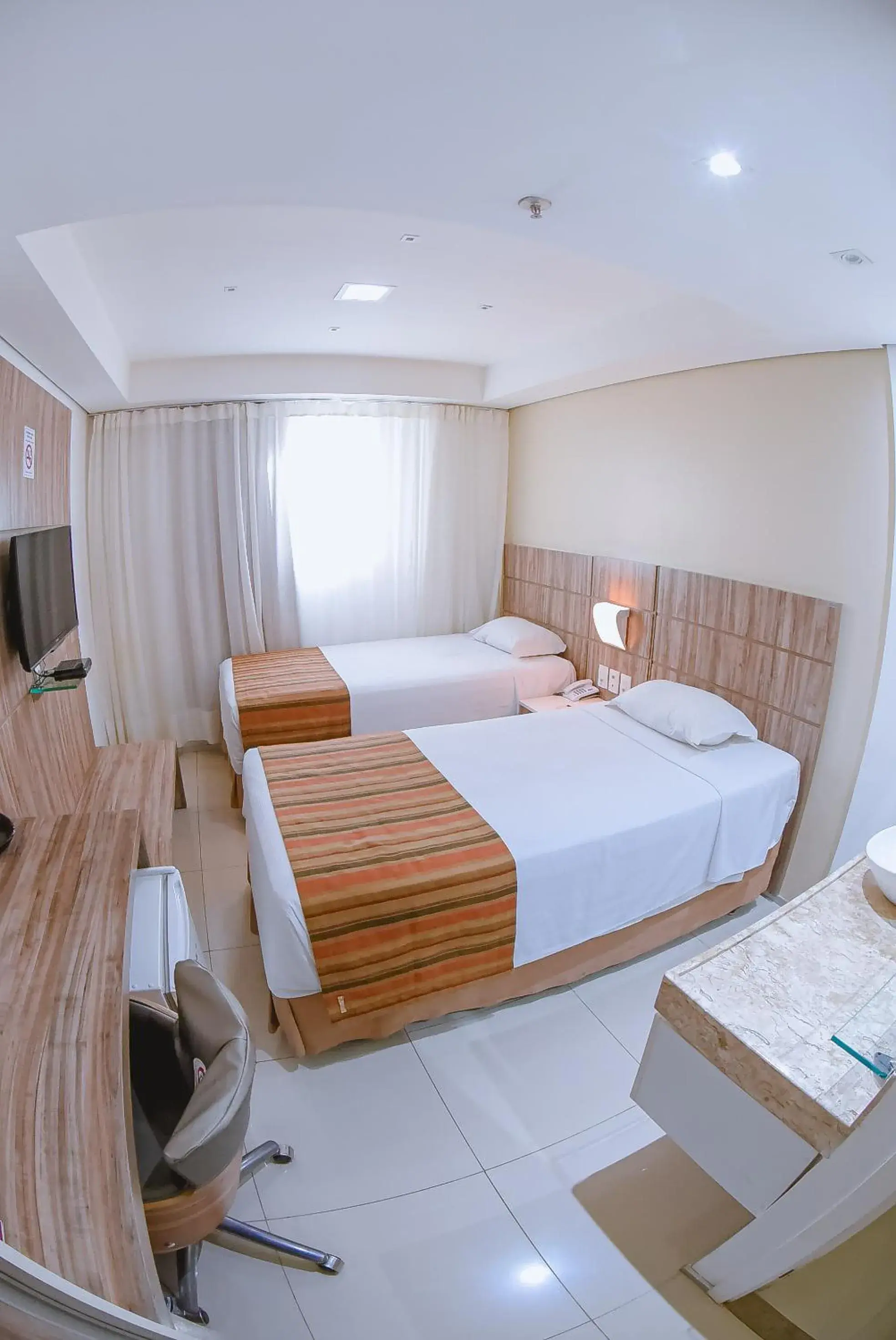 Deluxe Twin Room in Profissionalle Hotel São Luís Deluxe Twin Room in Profissionalle Hotel São Luís