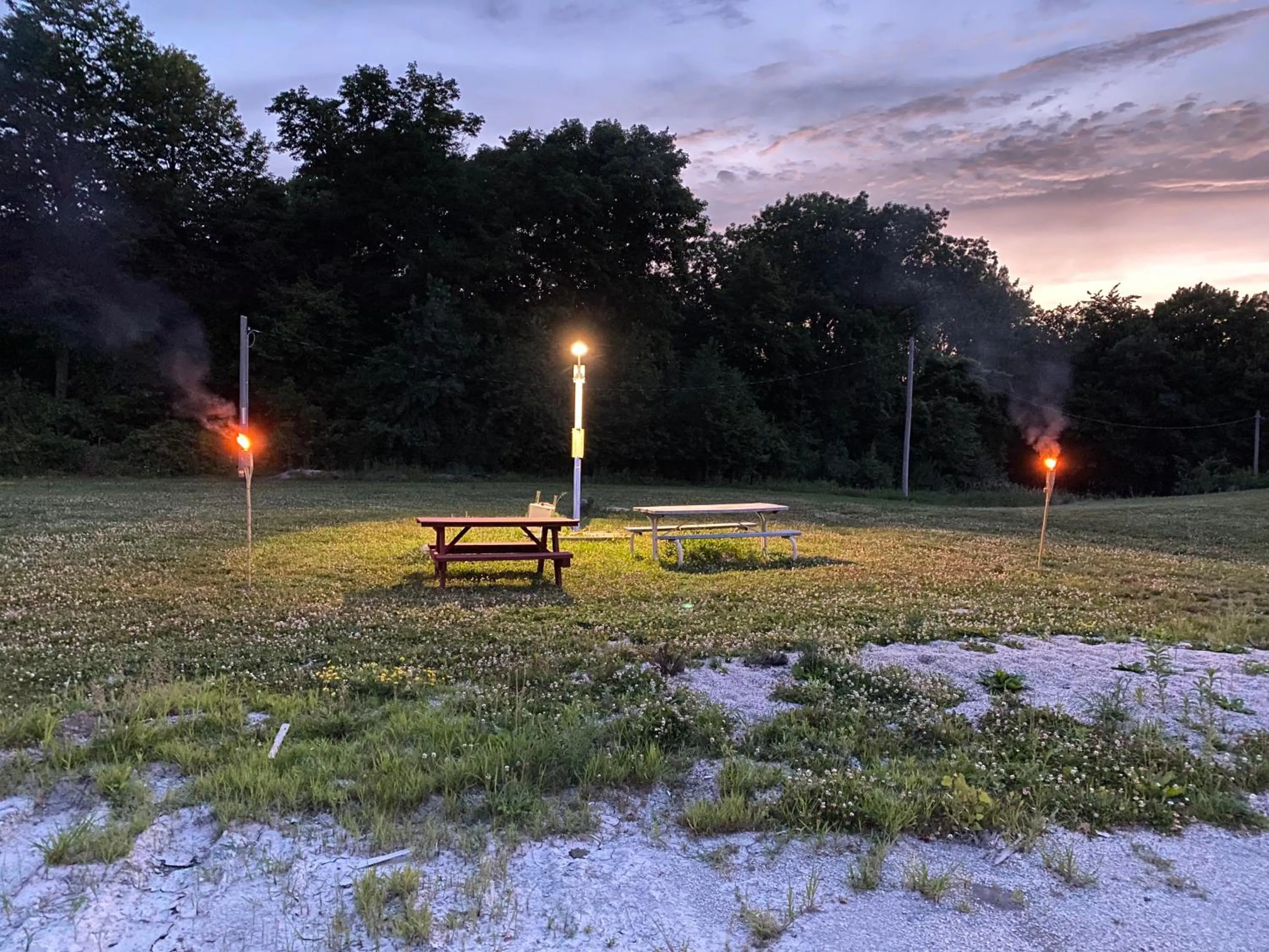 Children play ground in Burr Oak Motel