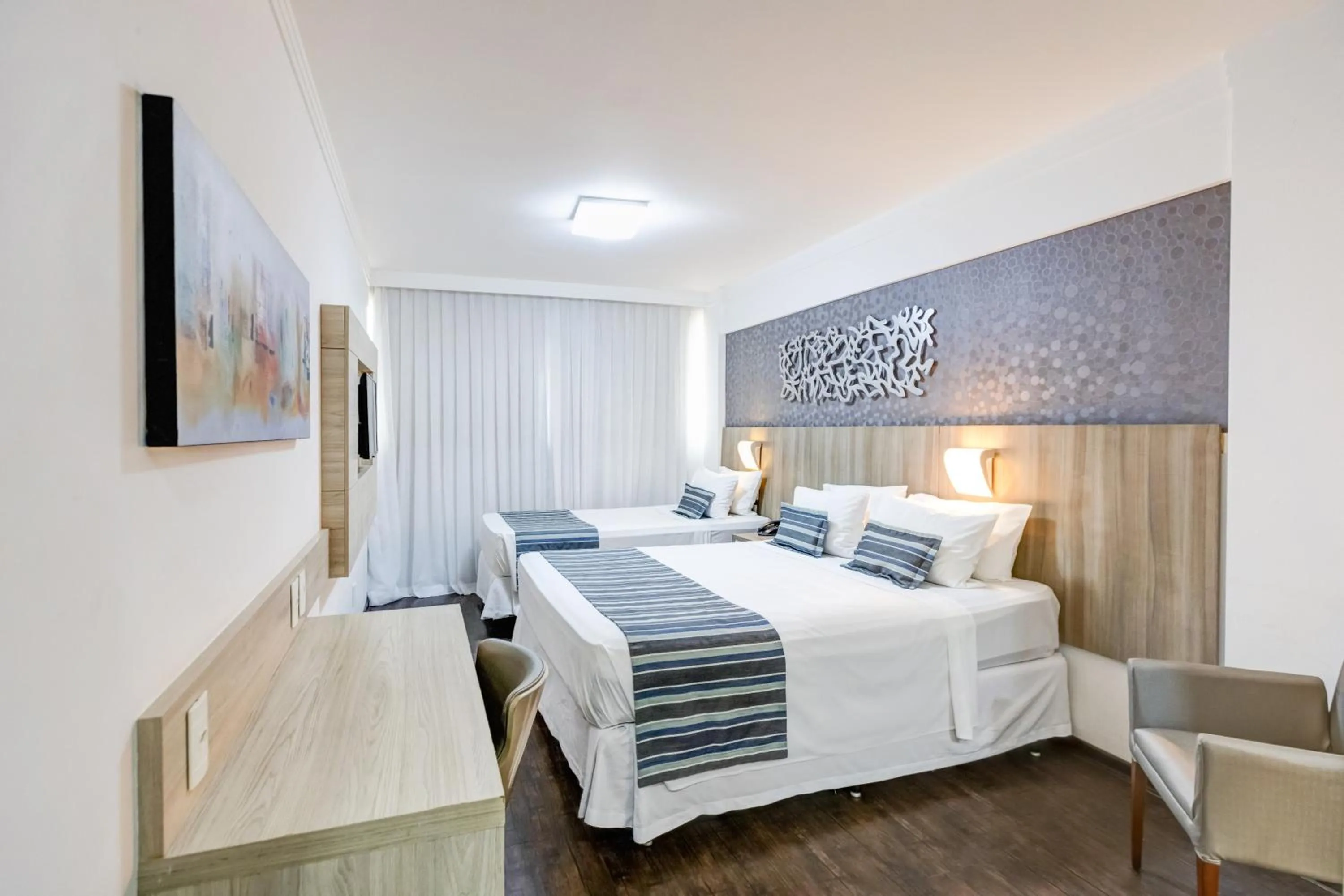 Bedroom, Bed in Allia Gran Pampulha Suites