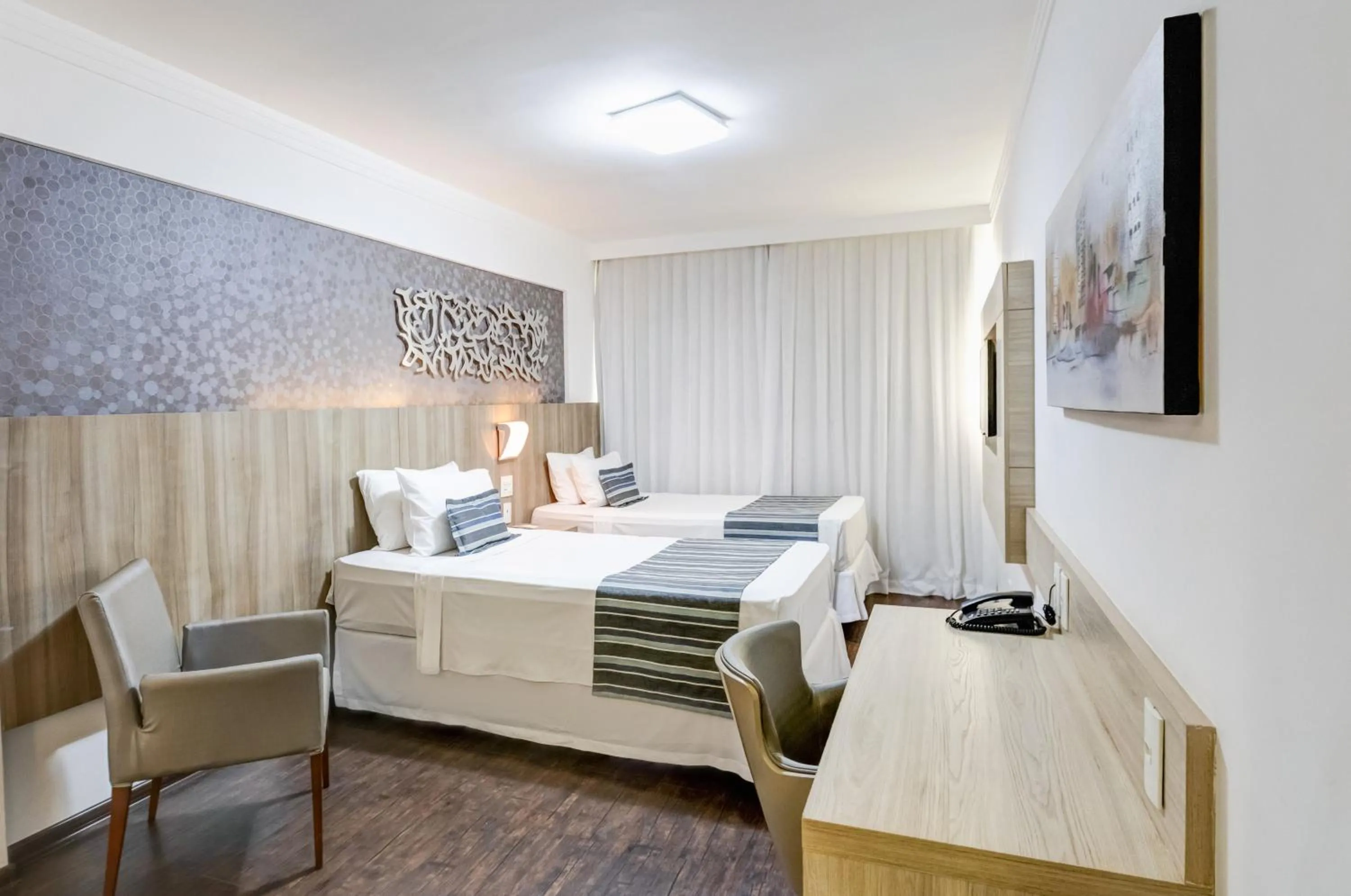 Bedroom, Bed in Allia Gran Pampulha Suites