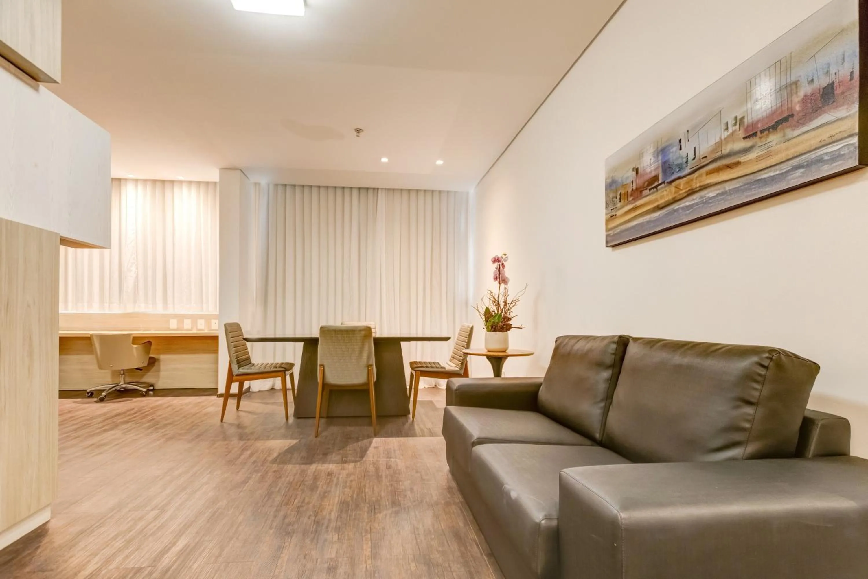 Bedroom in Allia Gran Pampulha Suites