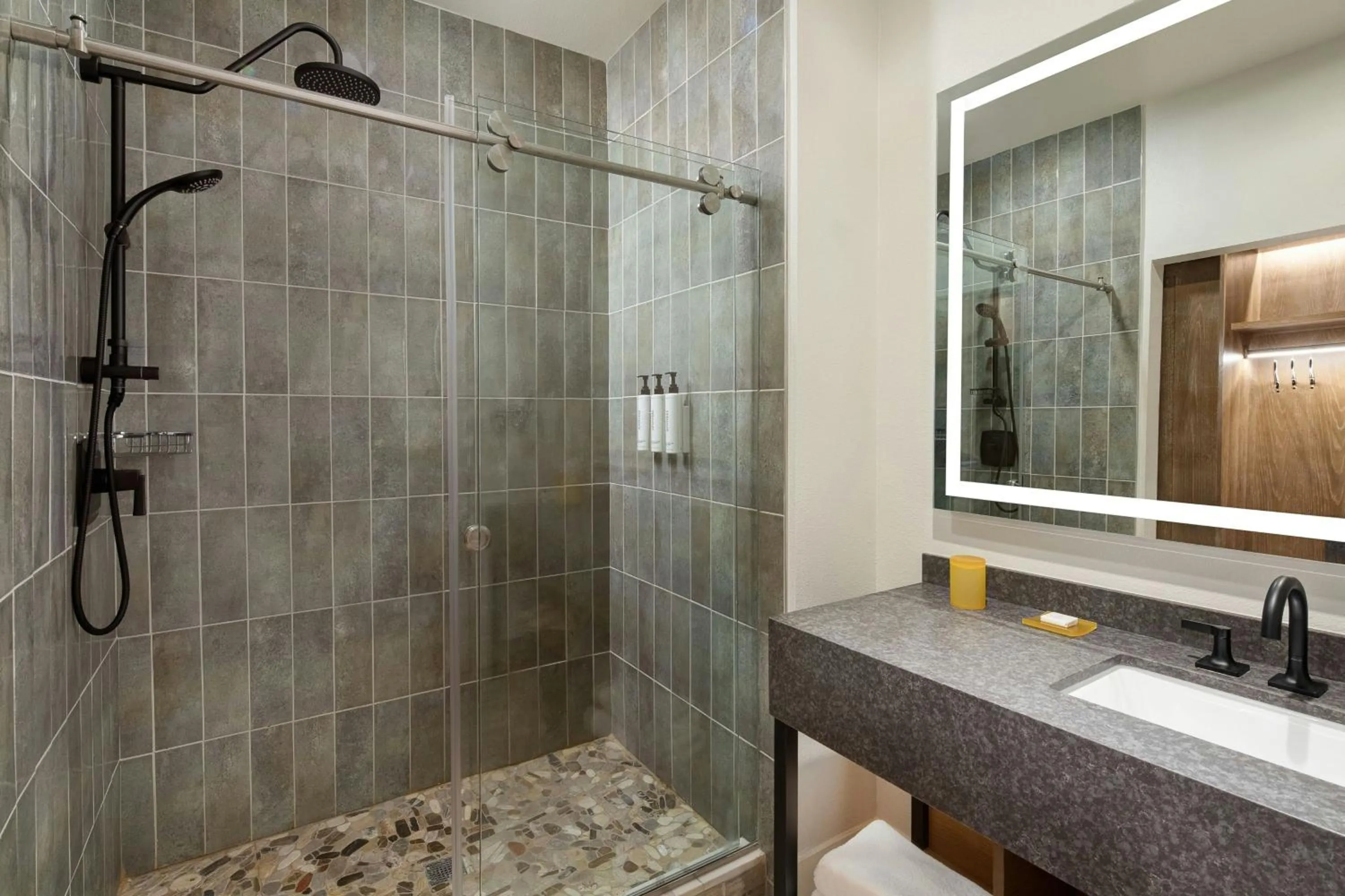 Bathroom in Sol Cypress, San Antonio, a Tribute Portfolio Hotel