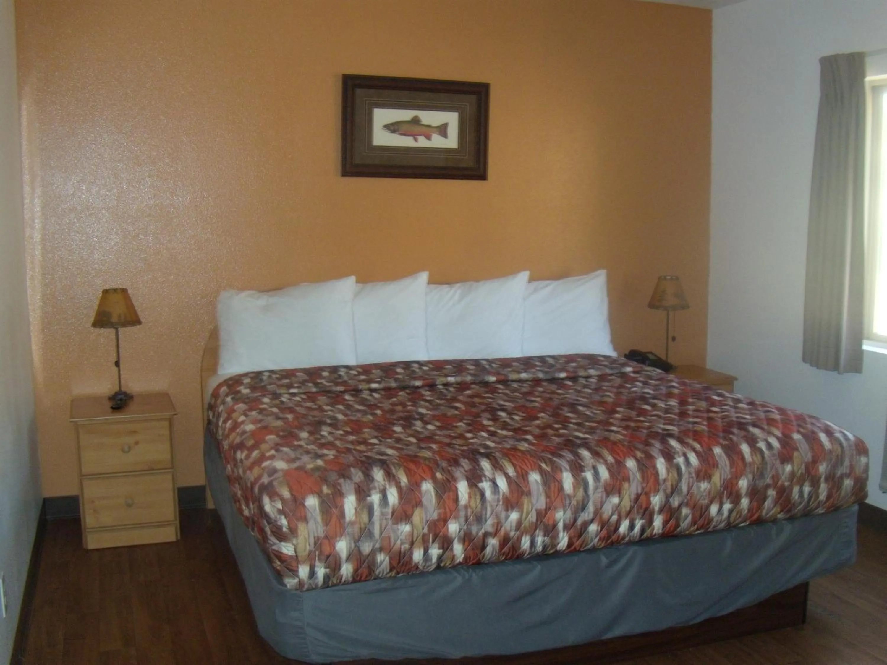 Bed in Corral Creek Lodge