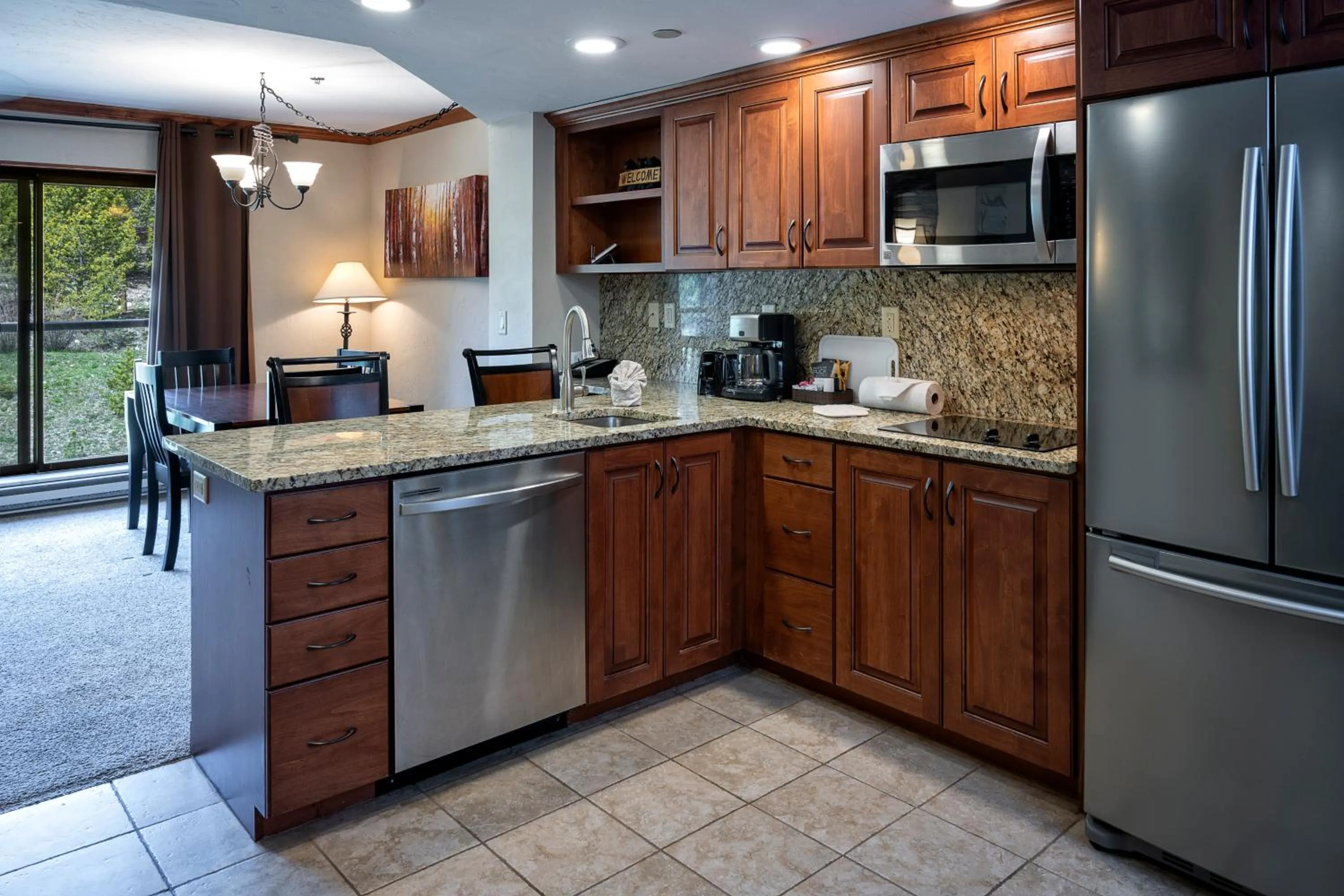 Kitchen or kitchenette in Beaver Run Resort