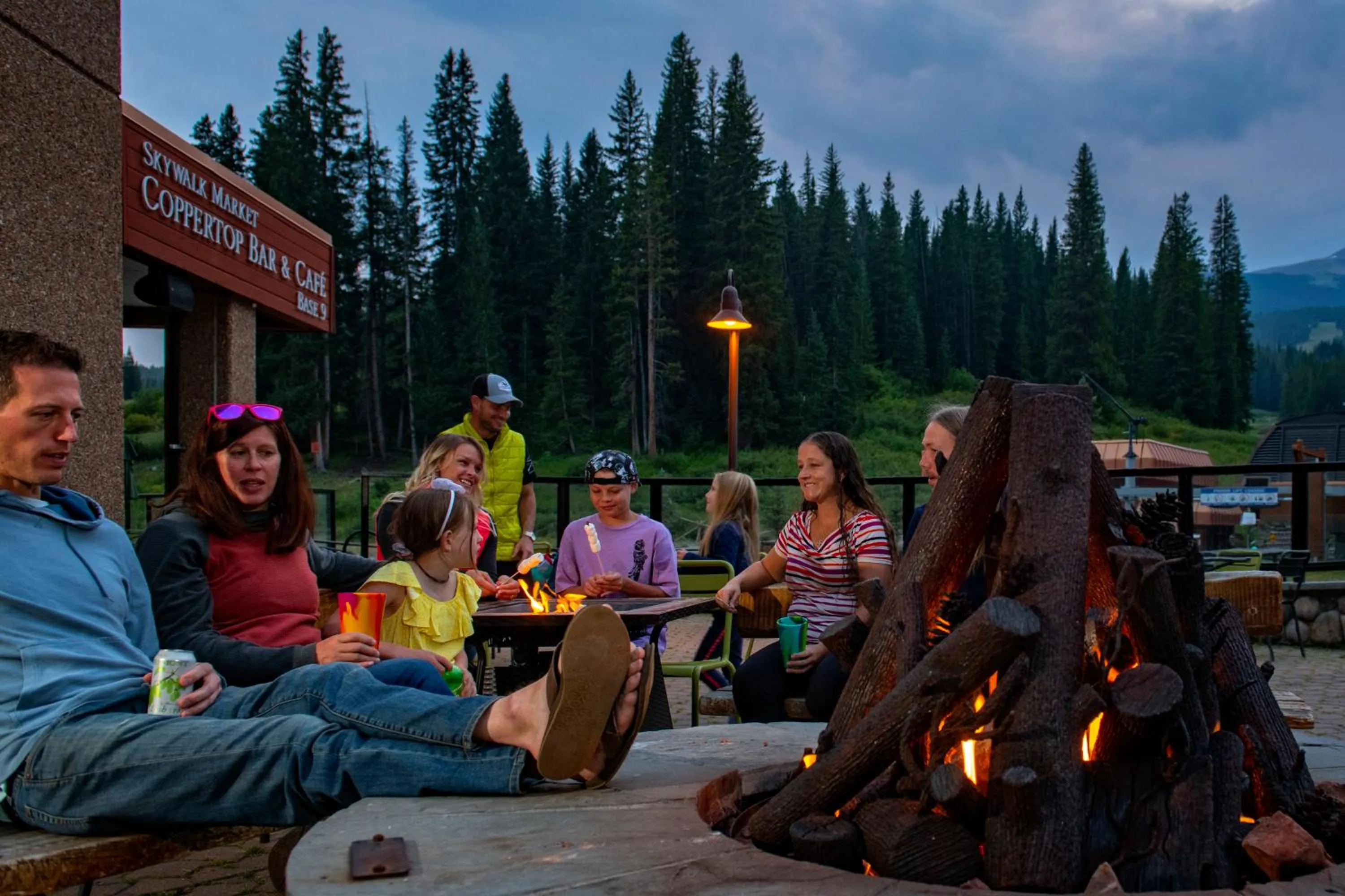 Patio in Beaver Run Resort