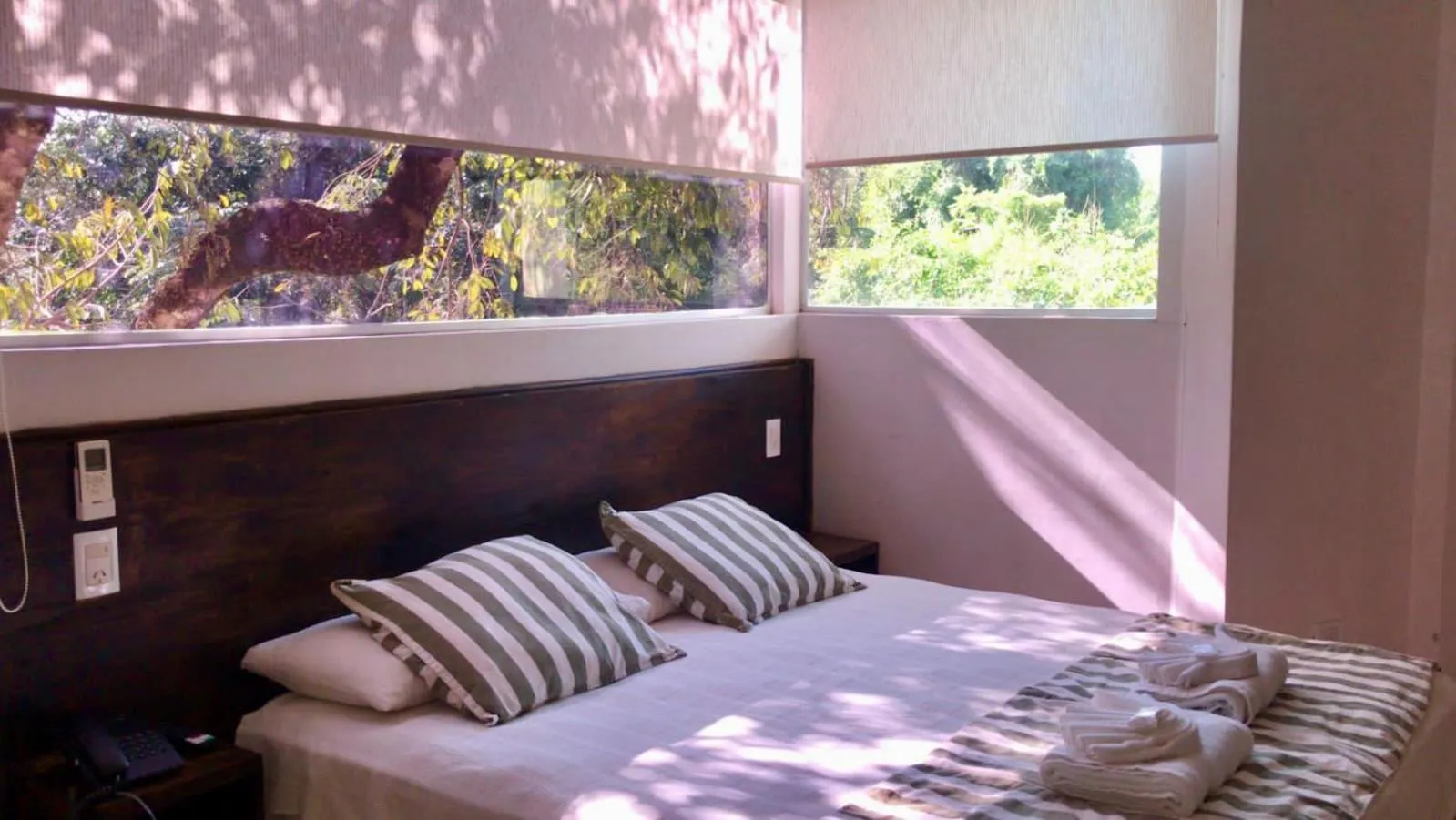 Bed in Rainforest Hotel & Cabañas