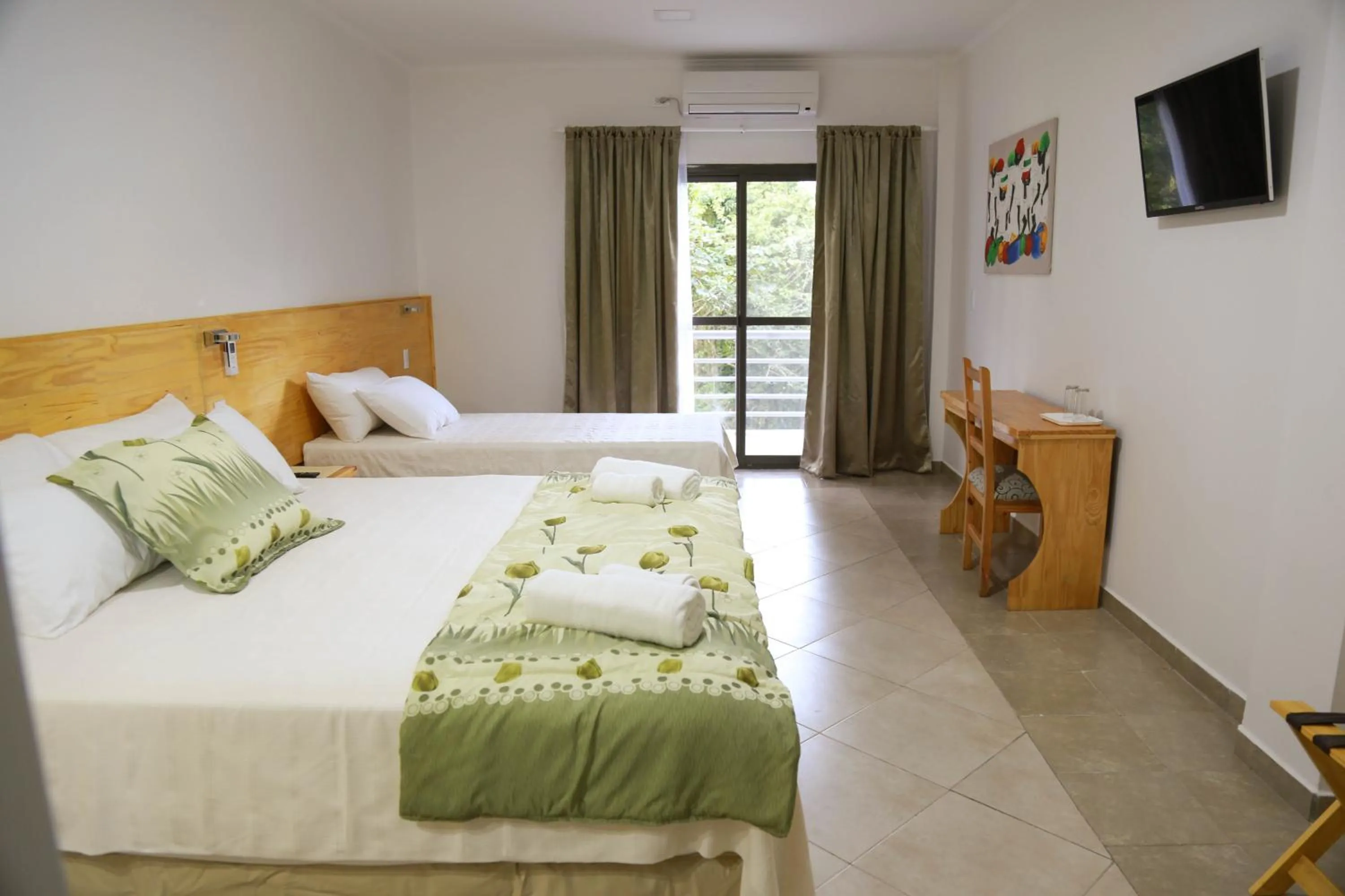 Bedroom, Bed in Rainforest Hotel & Cabañas