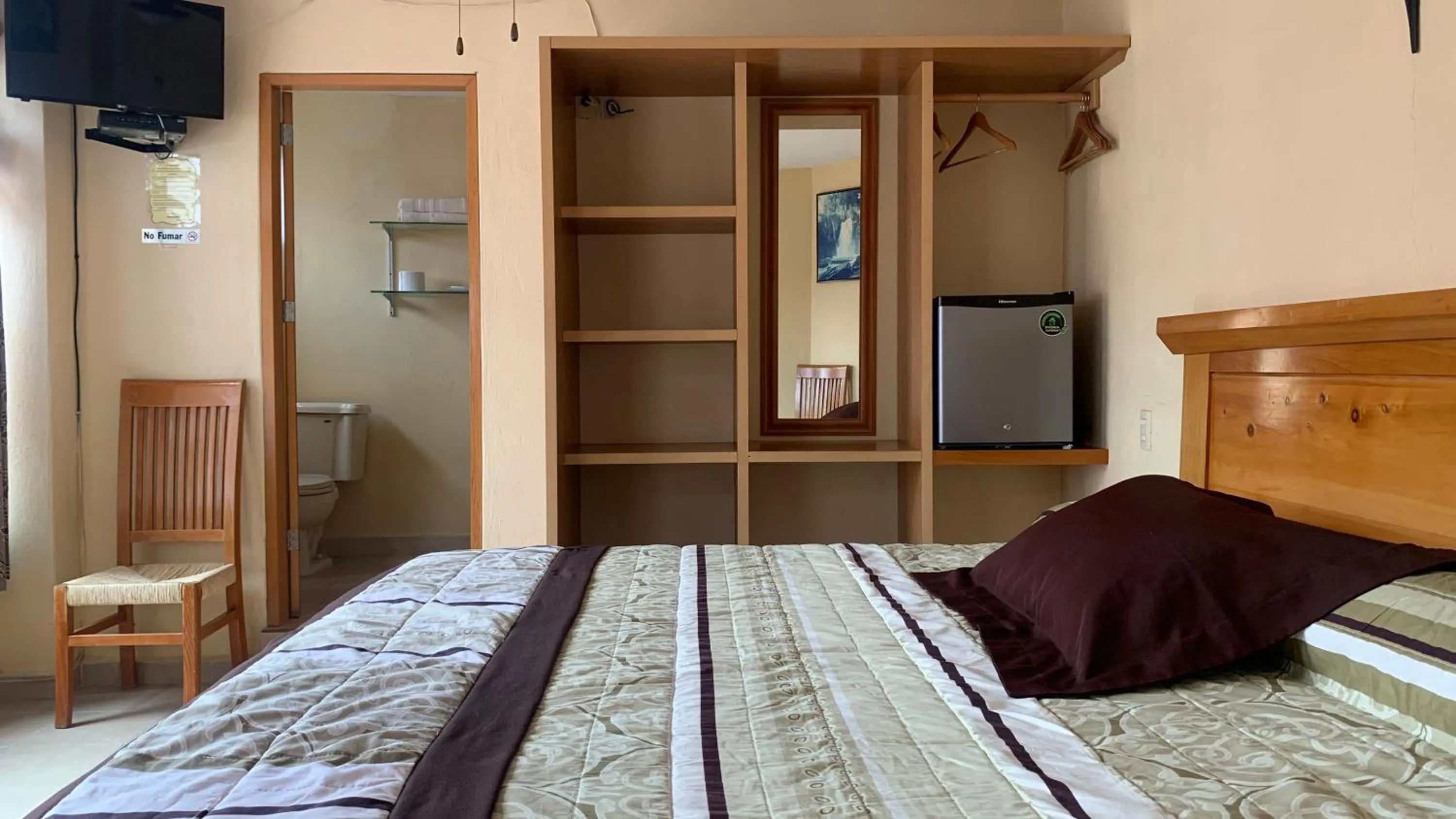 Bed in Posada El Campanario