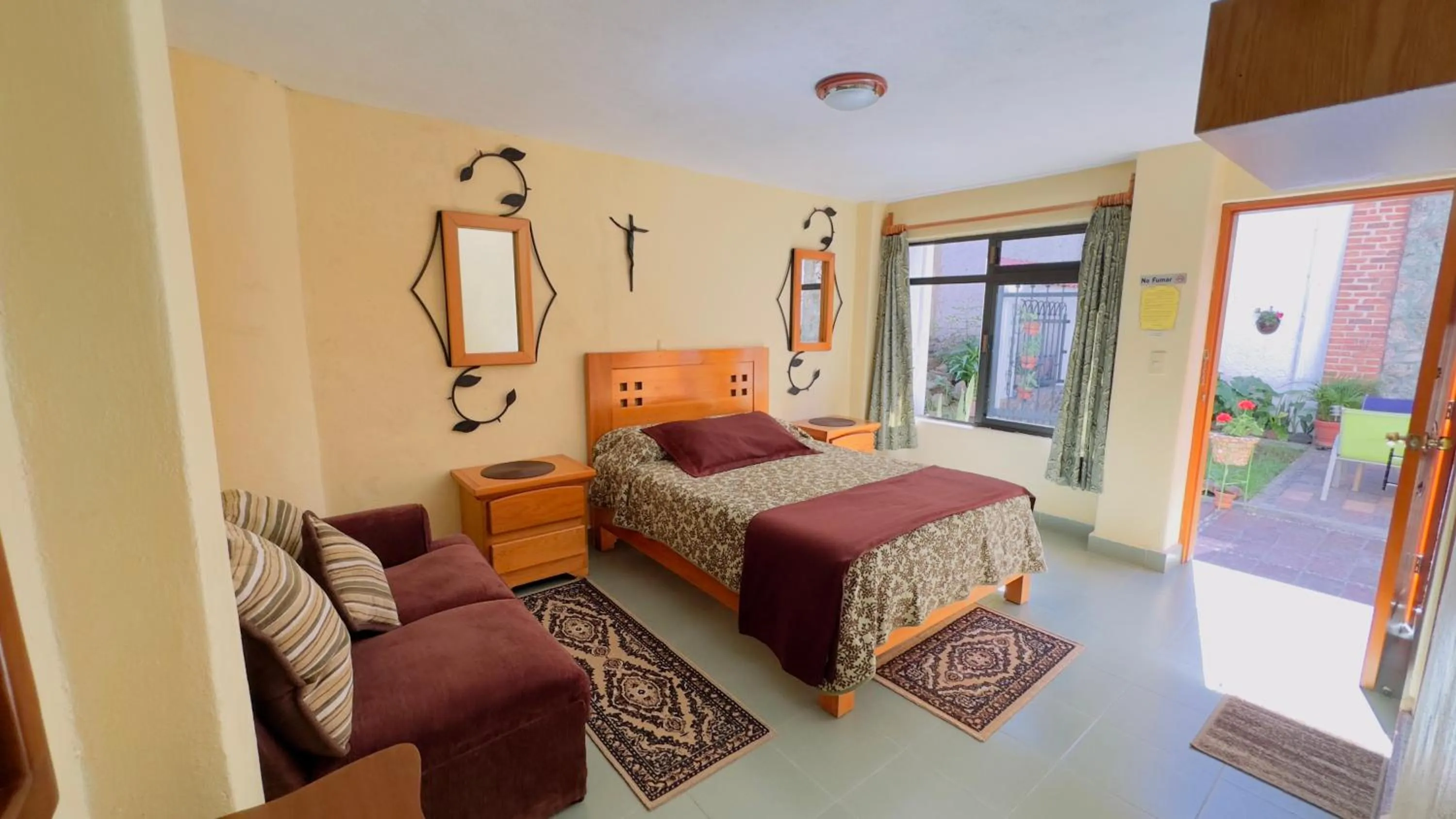 Bed in Posada El Campanario