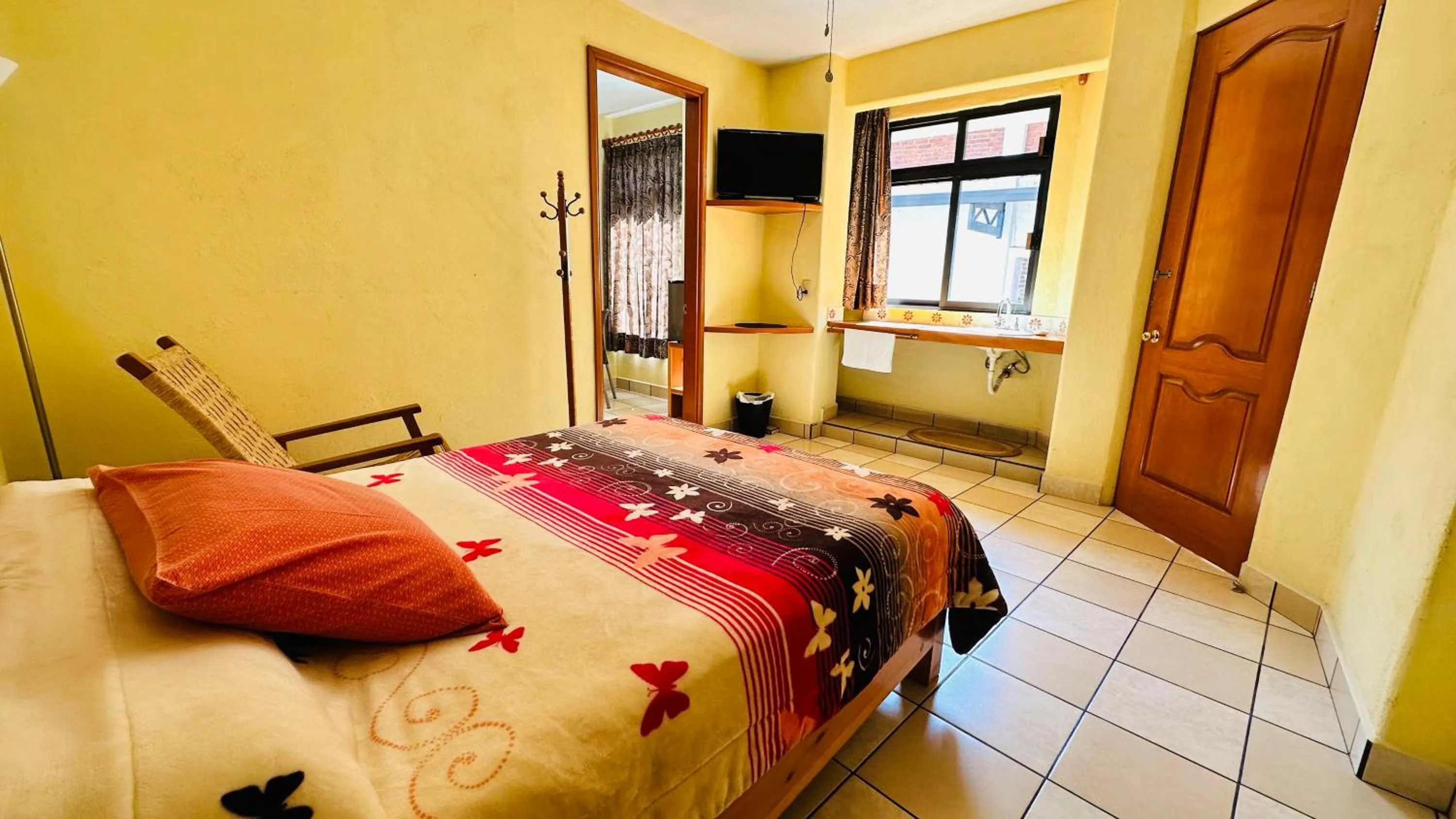 Bed in Posada El Campanario