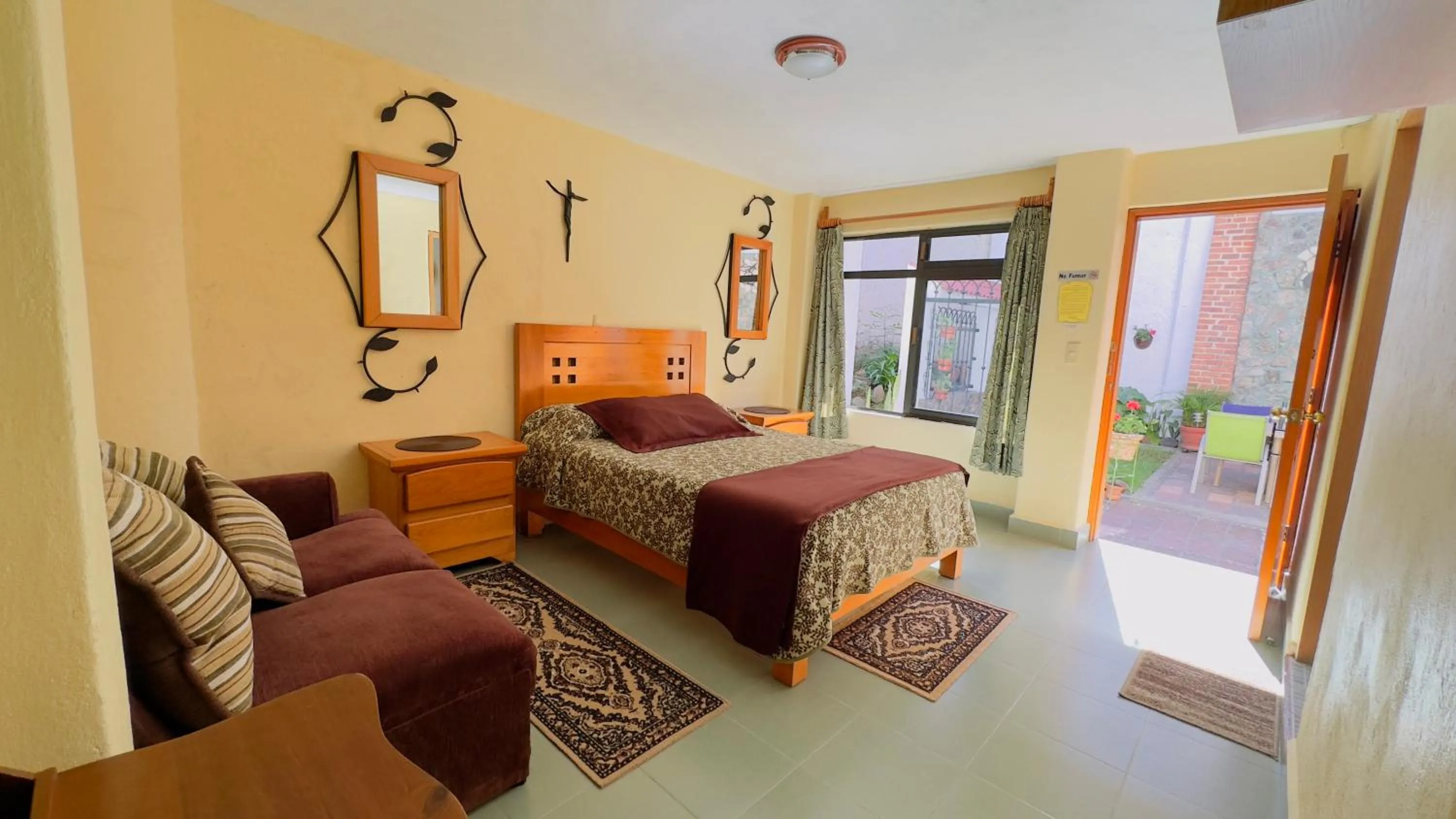 Bed in Posada El Campanario