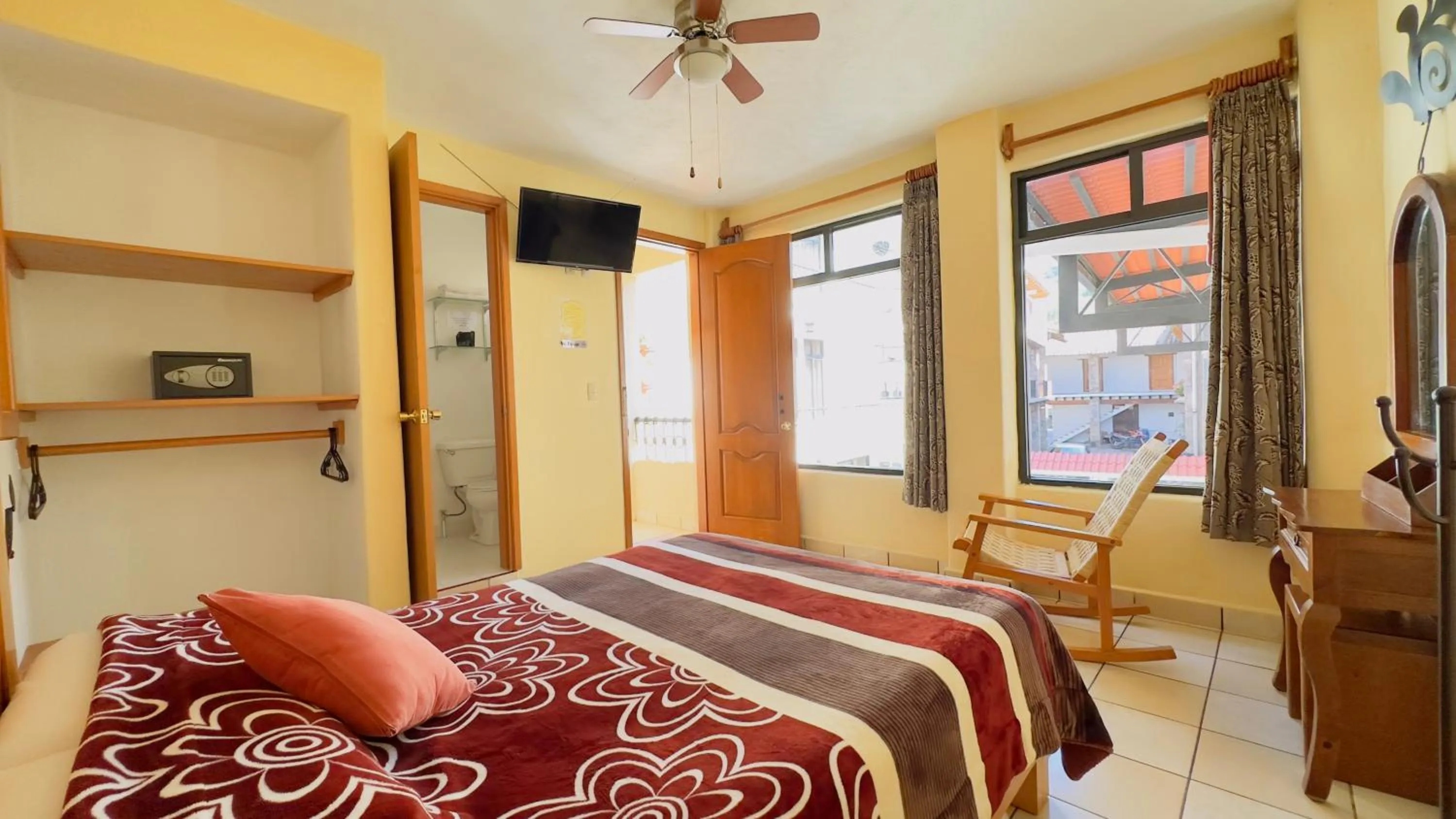 Bed in Posada El Campanario