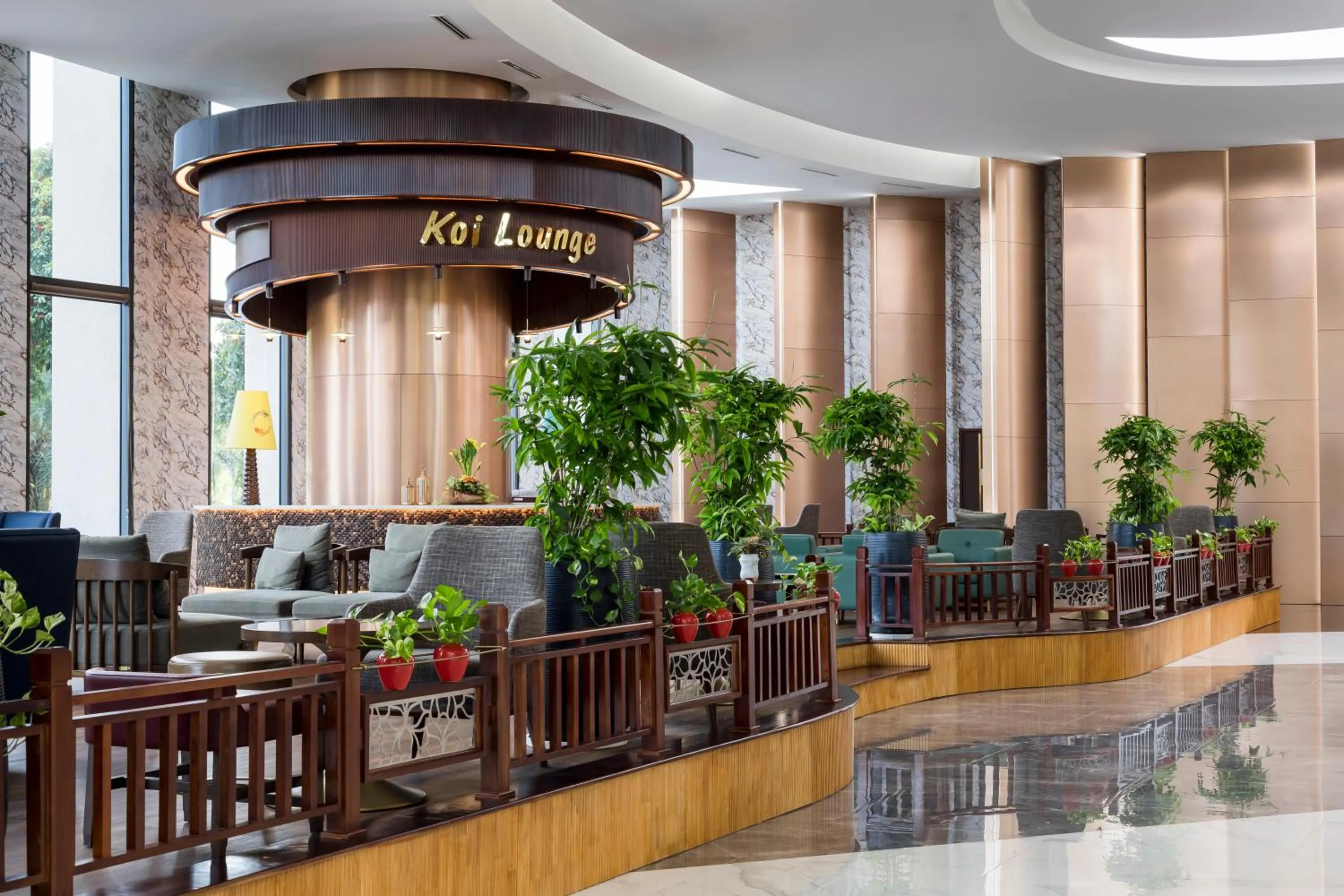 Lobby or reception in KOI Resort & Residence Da Nang - Inclusive Spa access