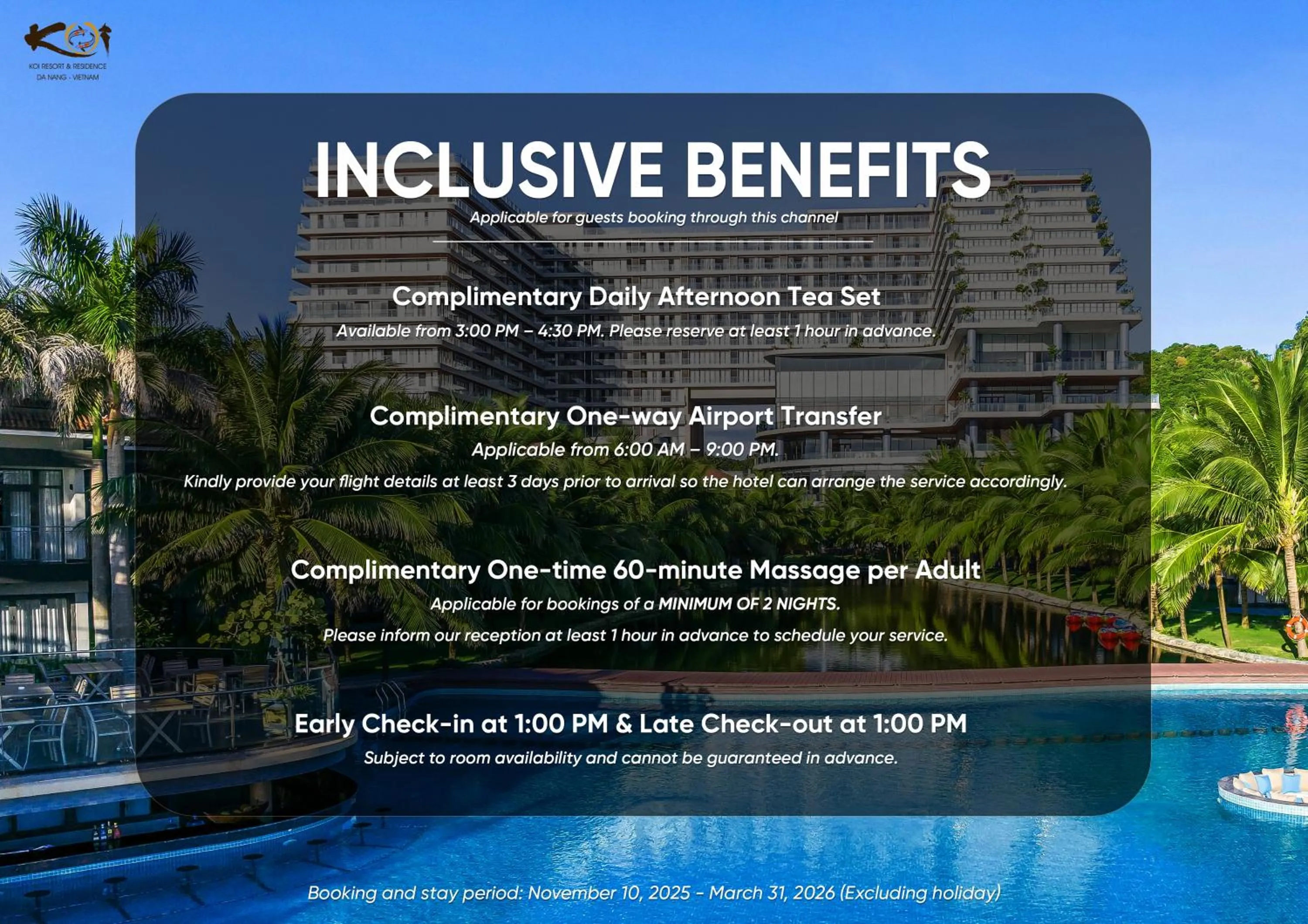 View (from property/room) in KOI Resort & Residence Da Nang - Inclusive Spa access