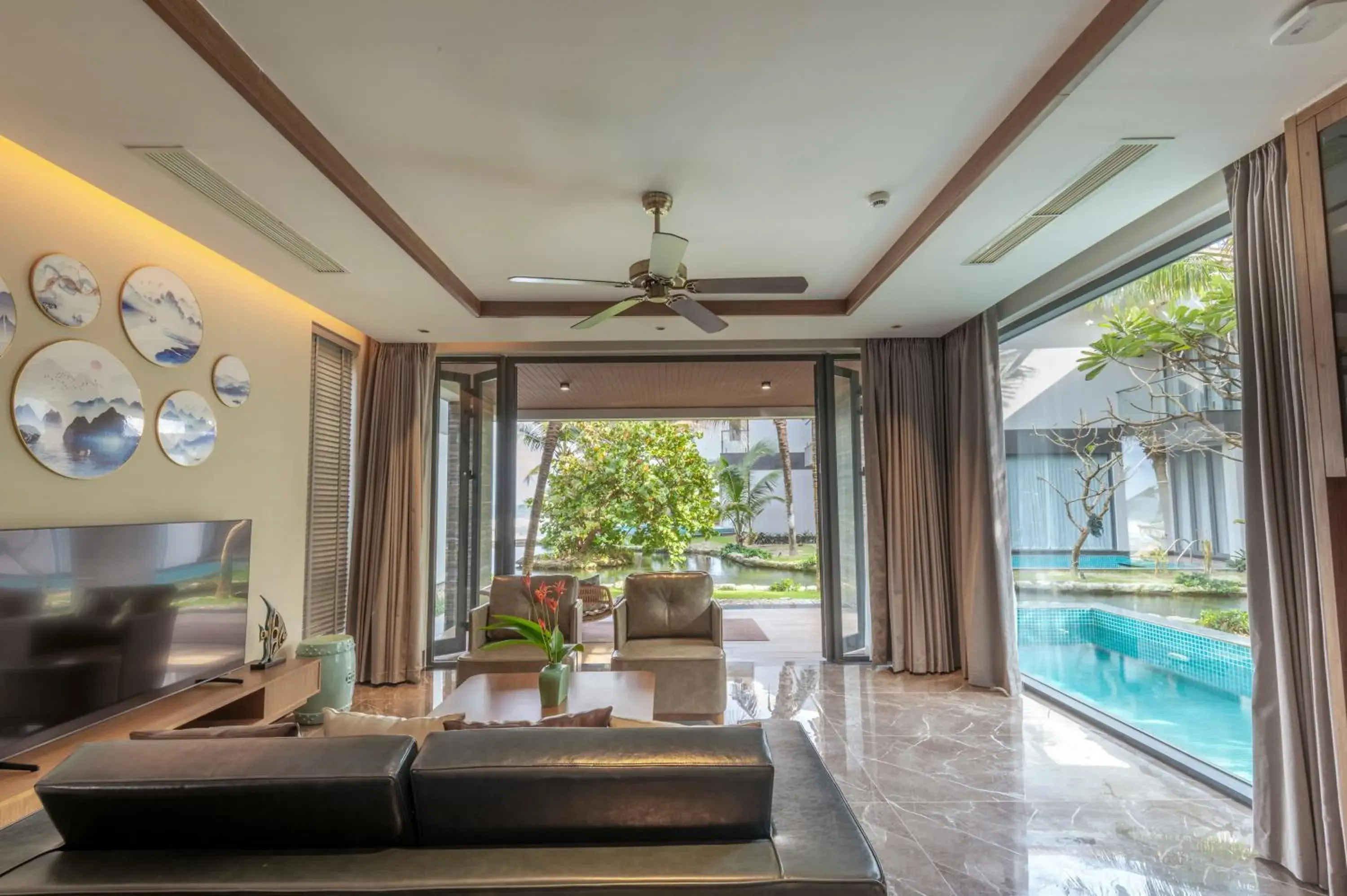 Four-Bedroom Villa with Private Pool and River View in KOI Resort & Residence Da Nang - Inclusive Spa access Four-Bedroom Villa with Private Pool and River View in KOI Resort & Residence Da Nang - Inclusive Spa access