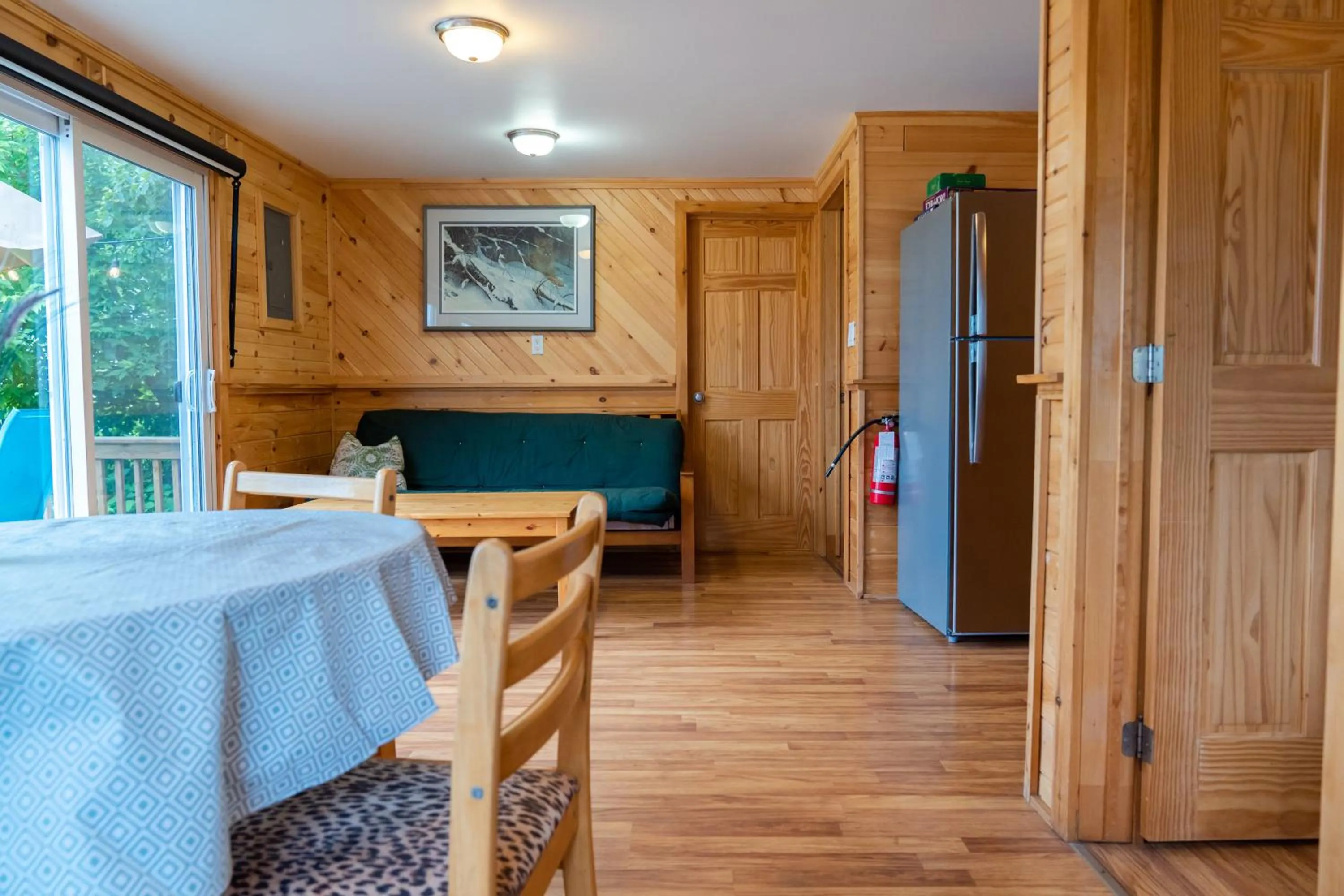 Living room in Stoneburg Cove Cottages