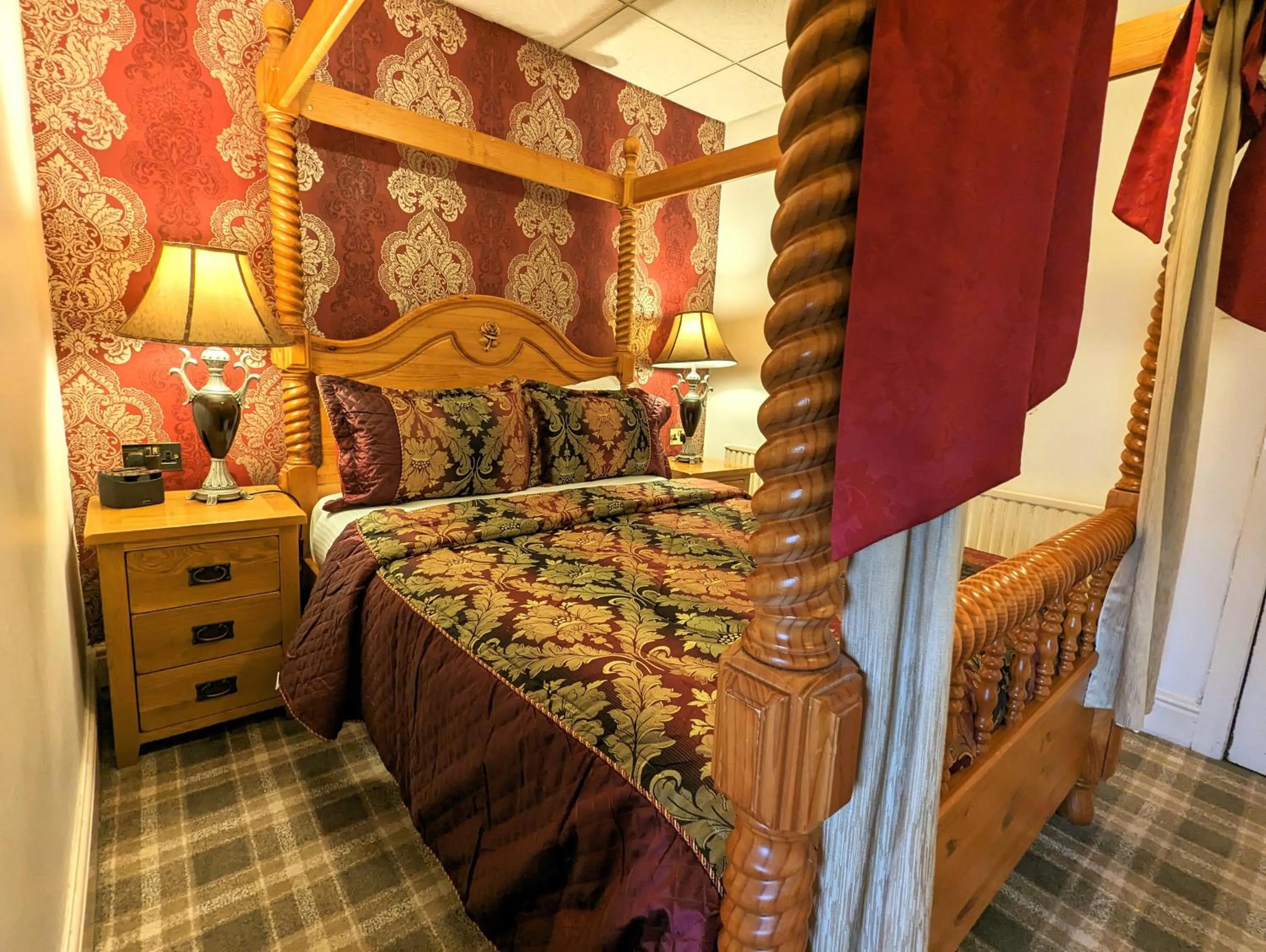Bed in Brookside Hotel & Restaurant ,Suitable for Solo Travelers Couples Educational Groups & Families welcome