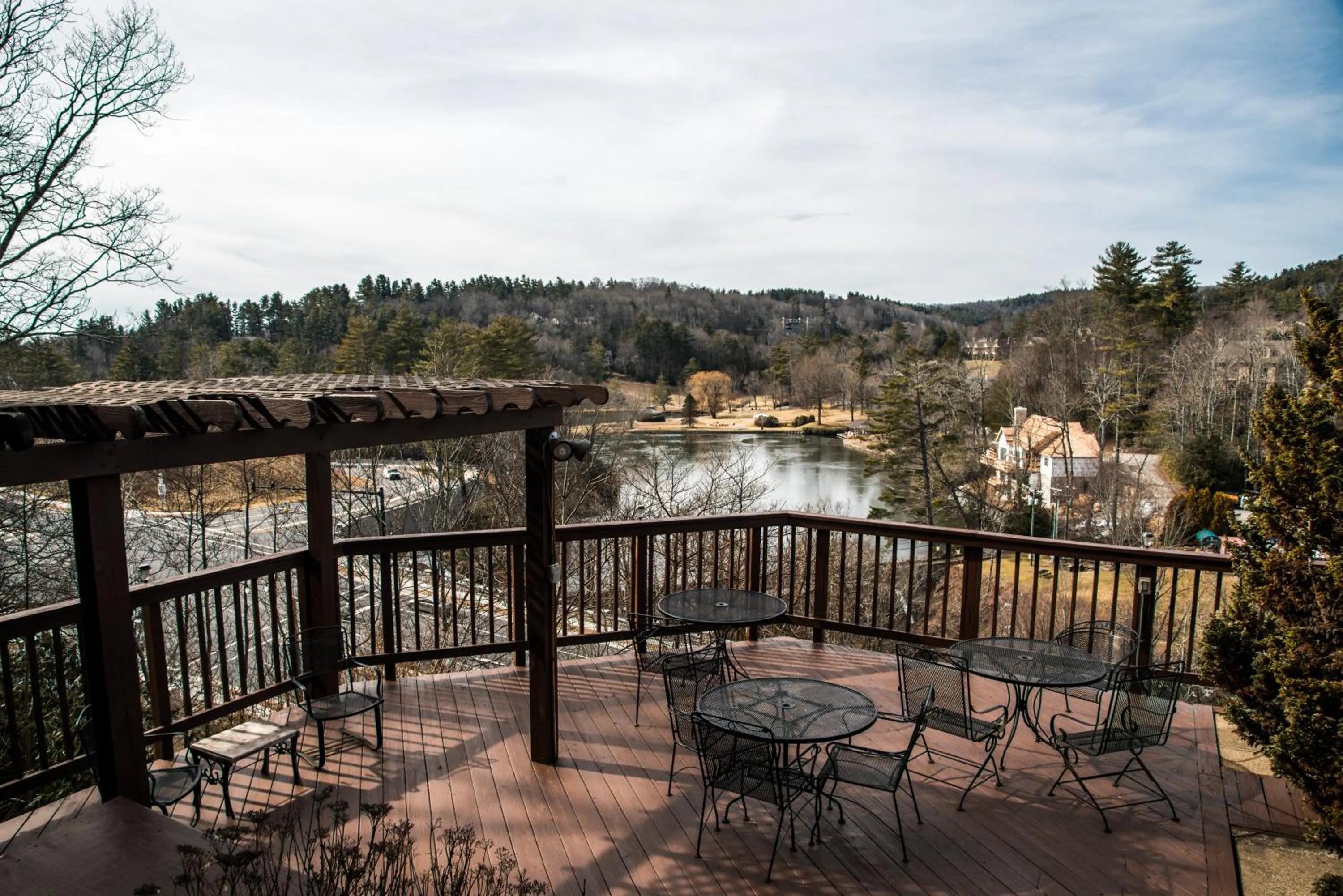 Patio in Cliff Dwellers Inn