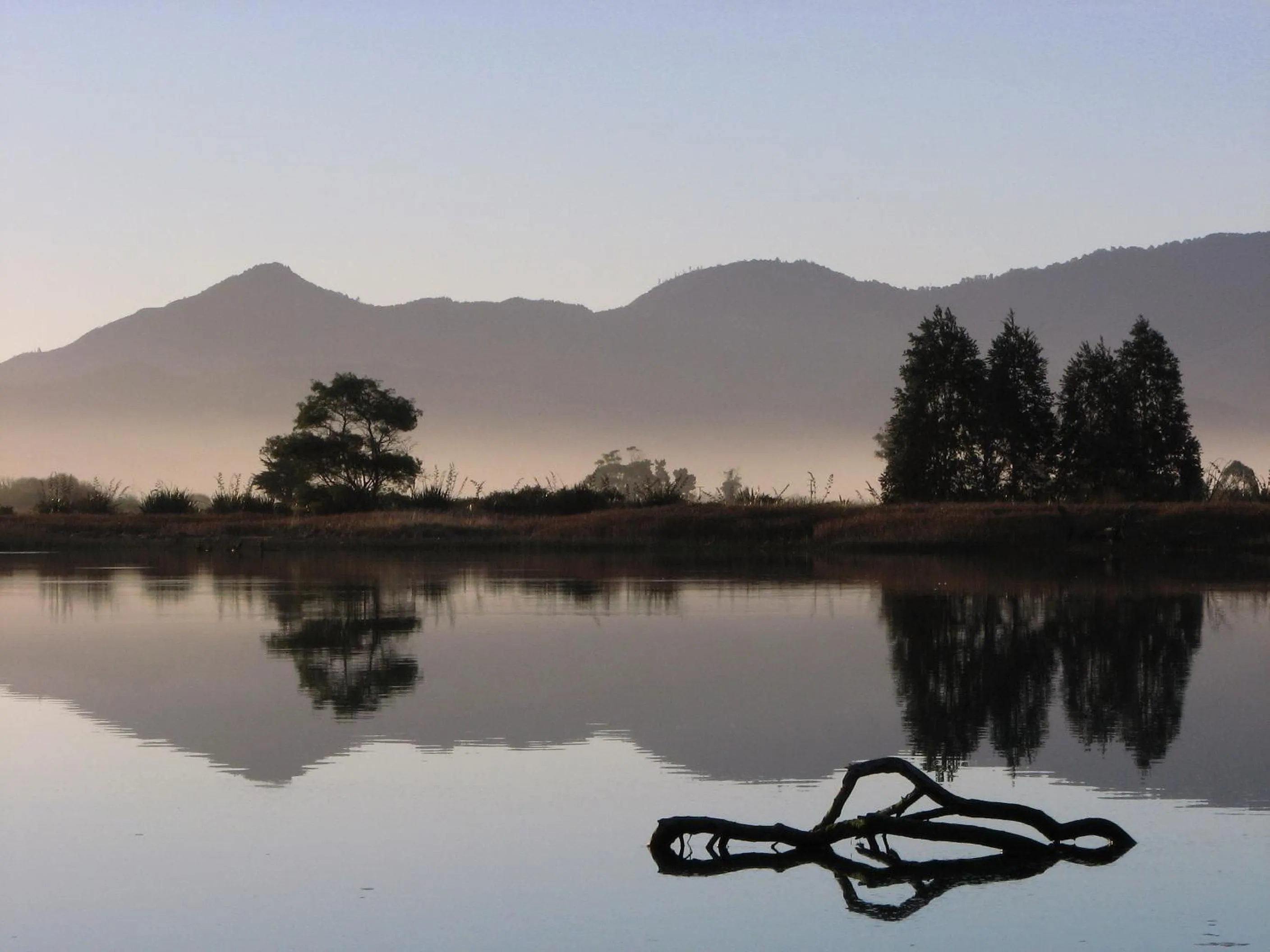 Natural landscape in Misty River Retreat