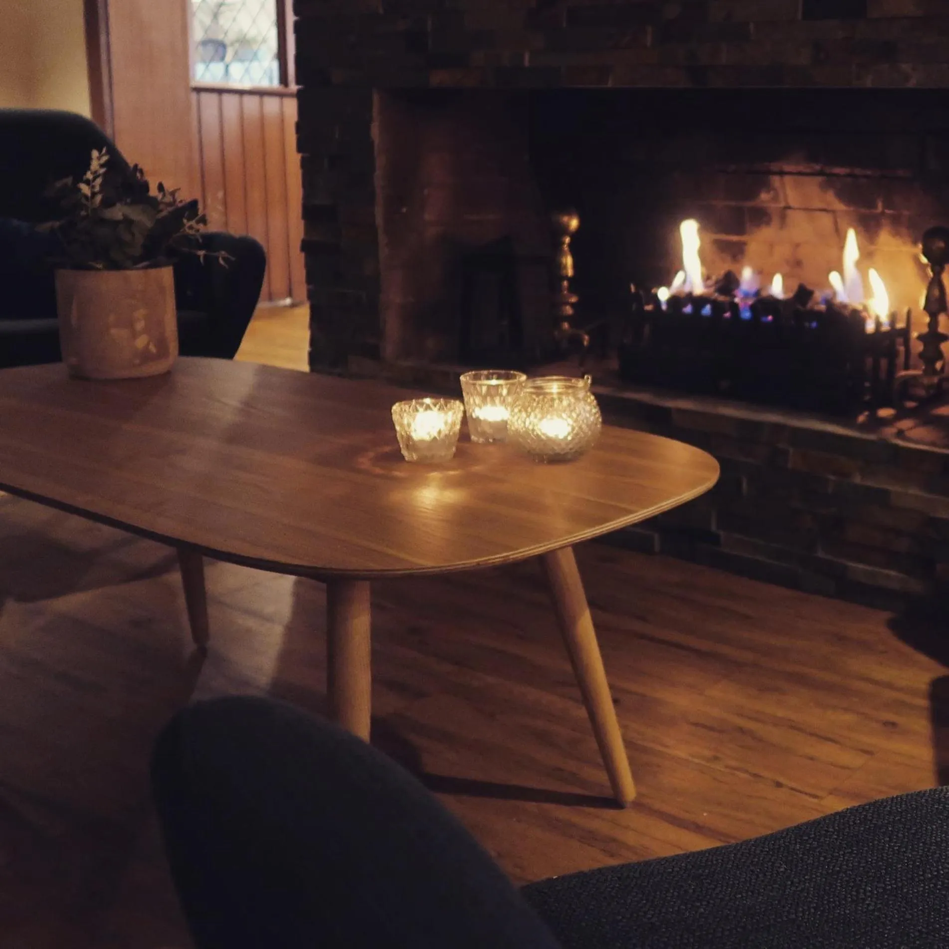 Lounge or bar in Bright Chalet