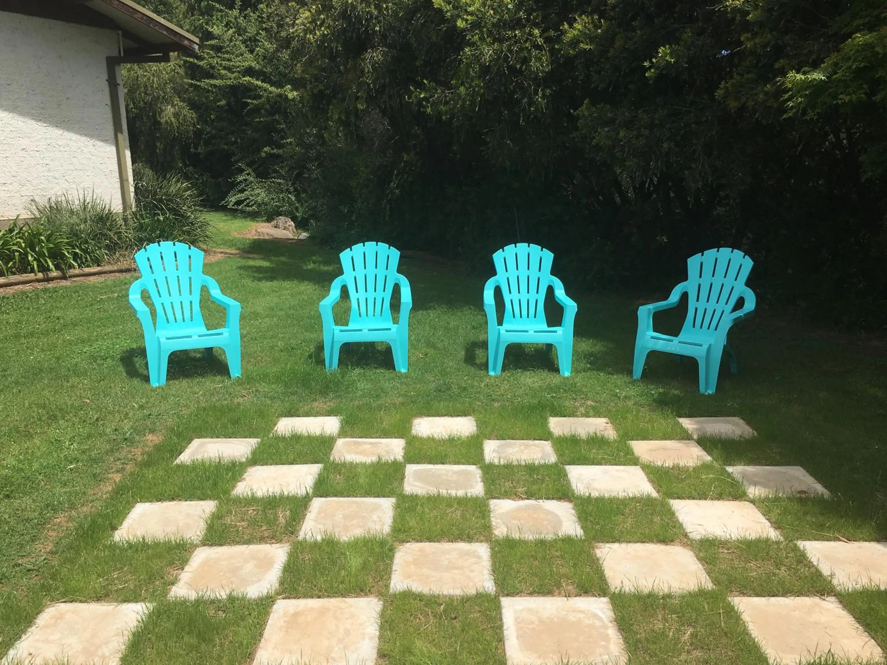 Garden in Bright Chalet