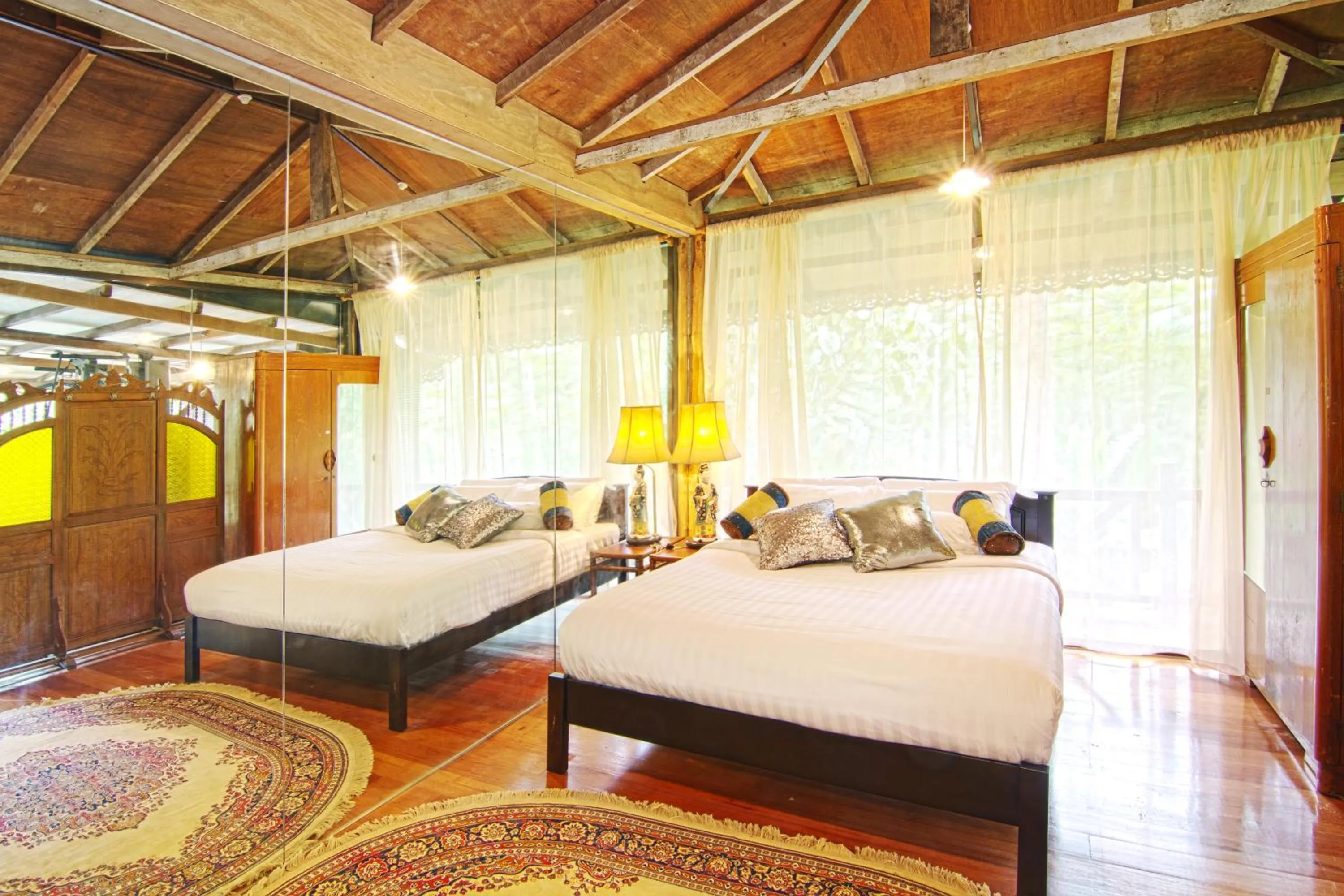 Bedroom, Bed in Fig Tree Hills Resort (花果山度假村)