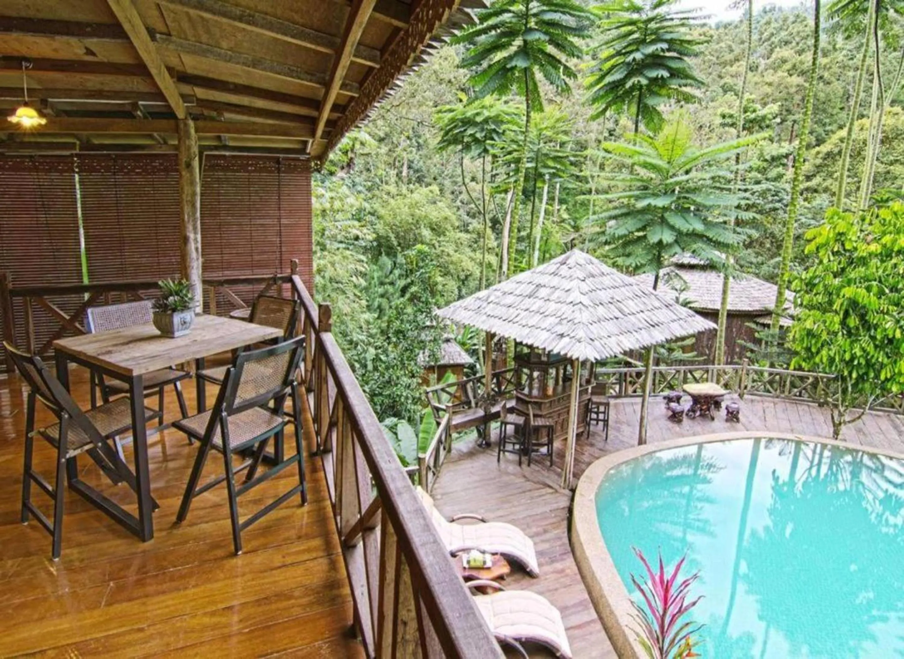 Swimming pool in Fig Tree Hills Resort (花果山度假村)