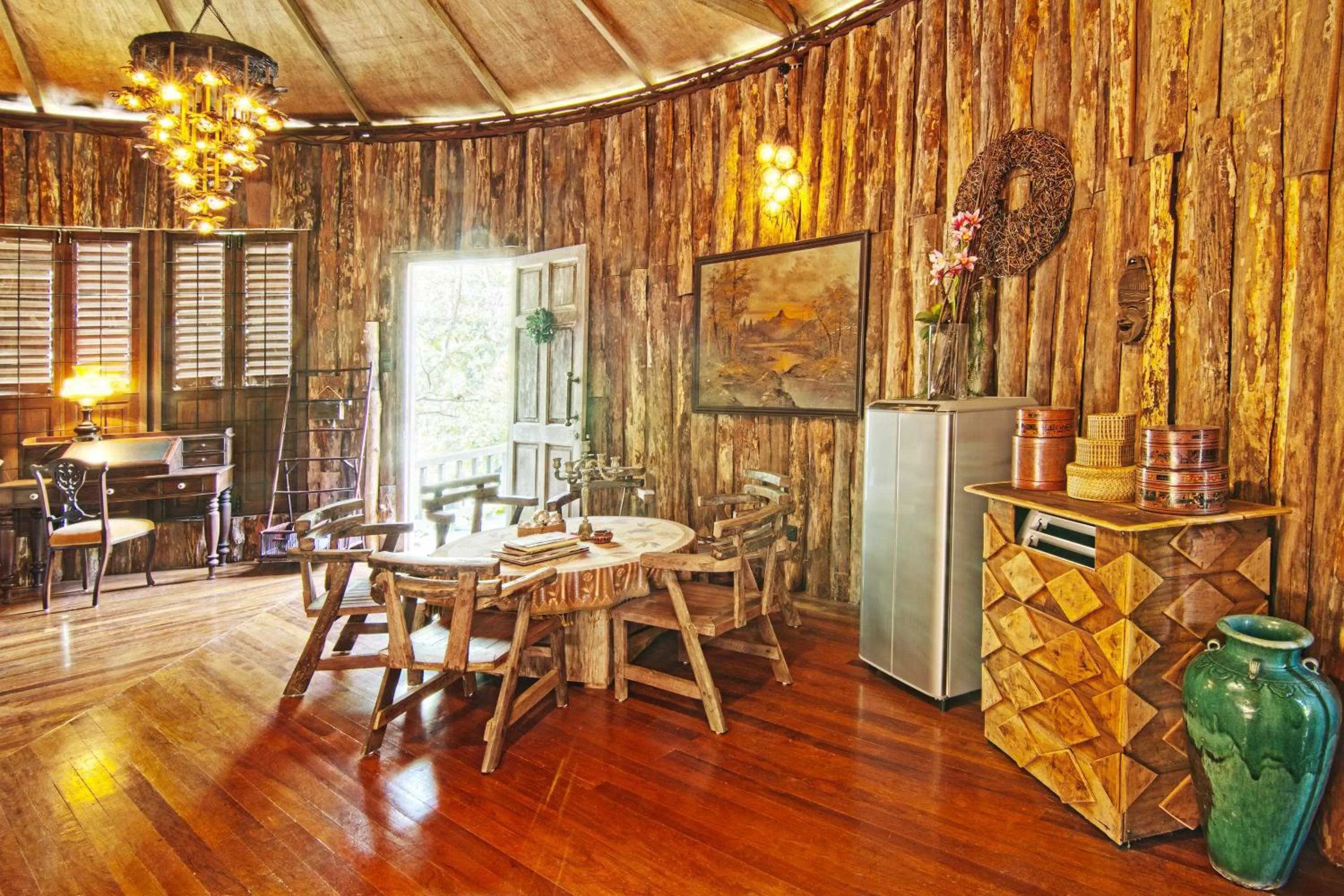 Living room in Fig Tree Hills Resort (花果山度假村)