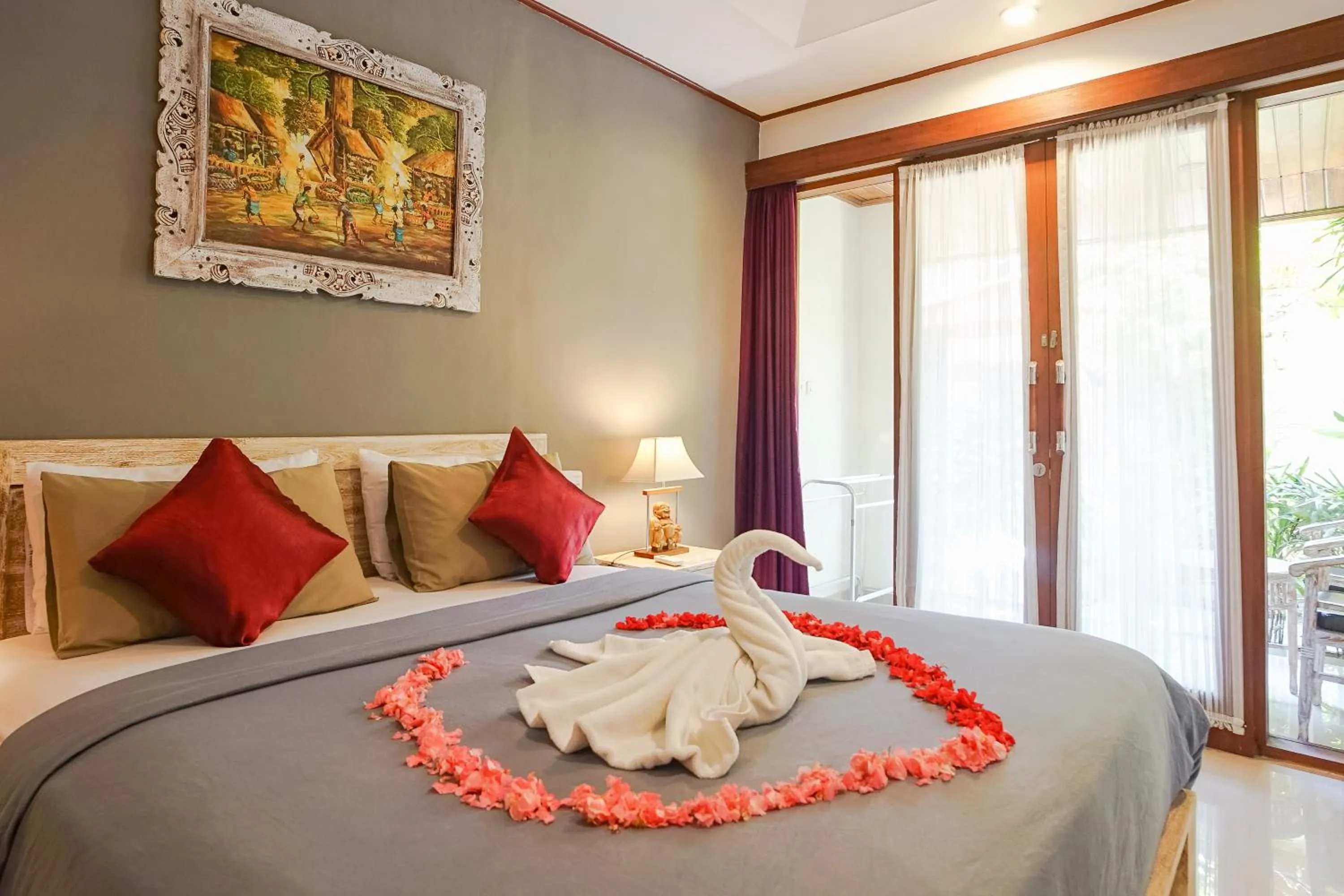 Bed in Wayan Homestay Sanur