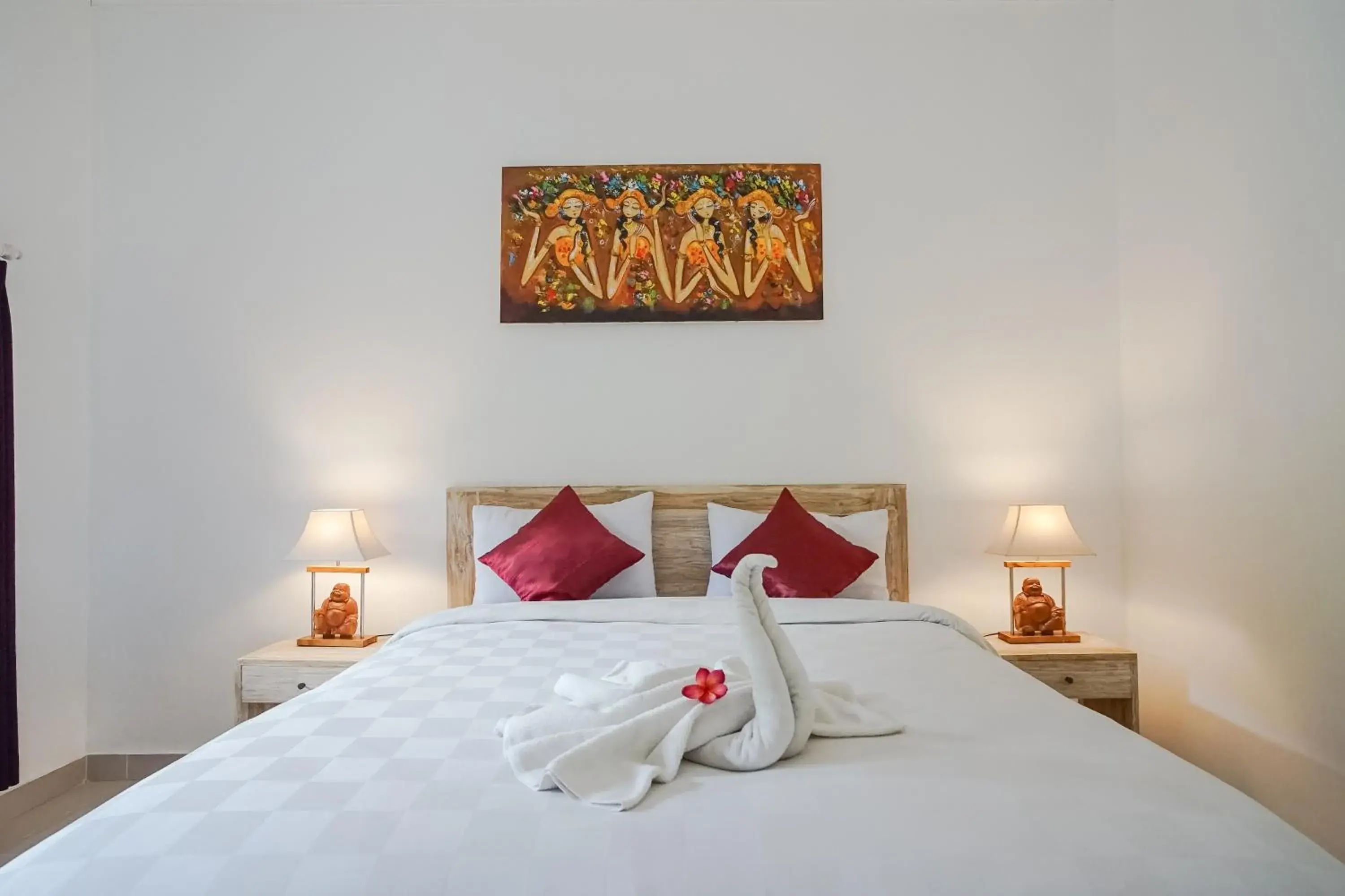 Deluxe Double Room in Wayan Homestay Sanur Deluxe Double Room in Wayan Homestay Sanur