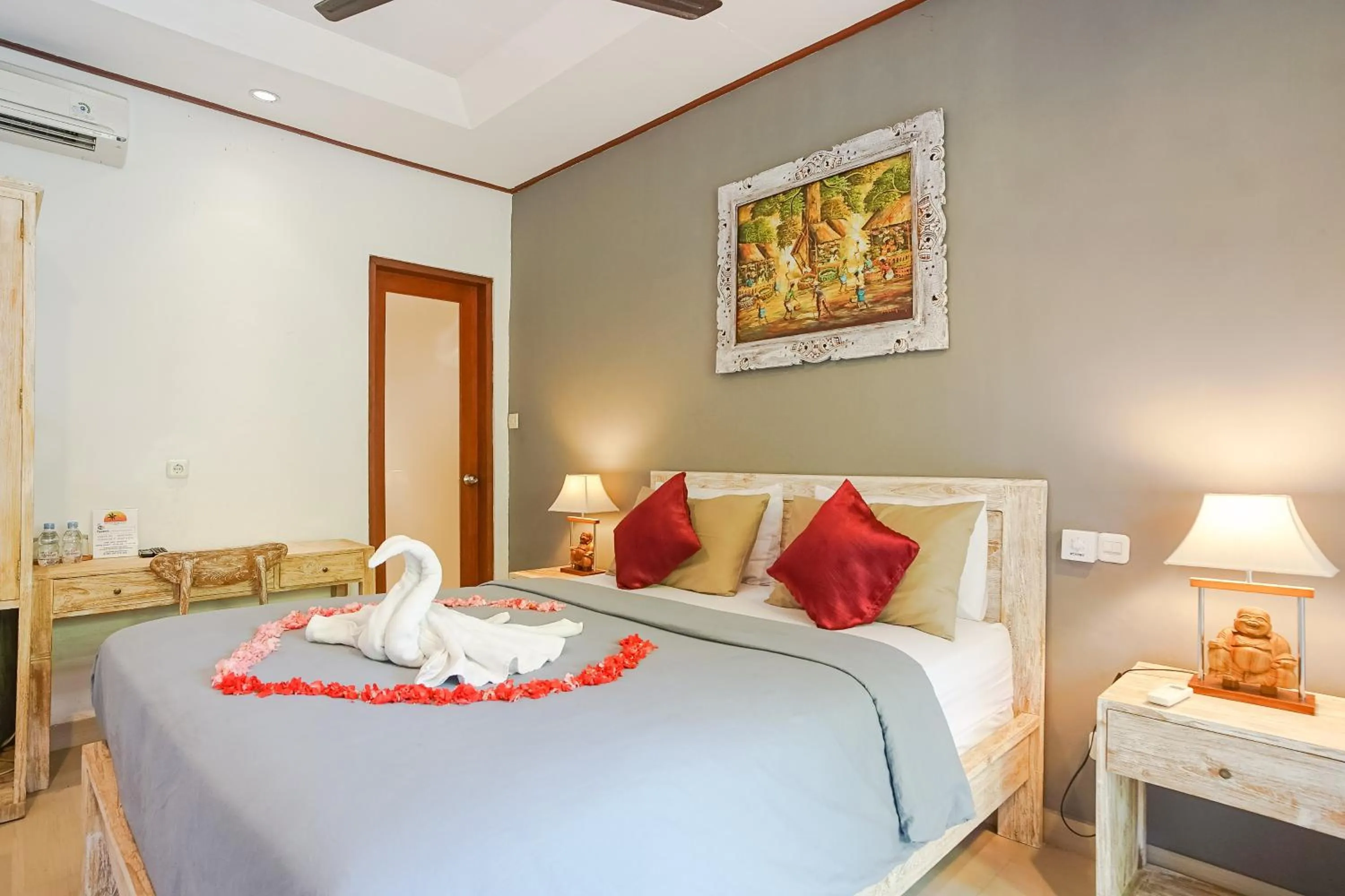 Bed in Wayan Homestay Sanur