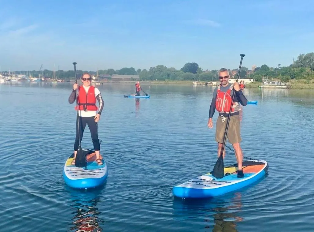 Aqua park in Ufford Park Resort