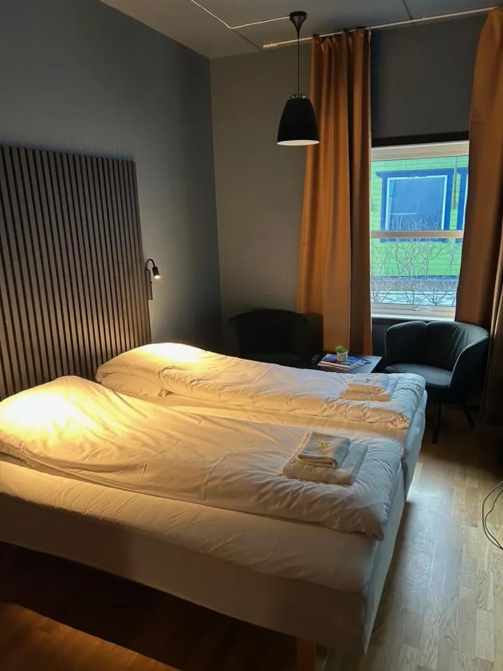 Photo of the whole room, Bed in True Vesterålen Hotel