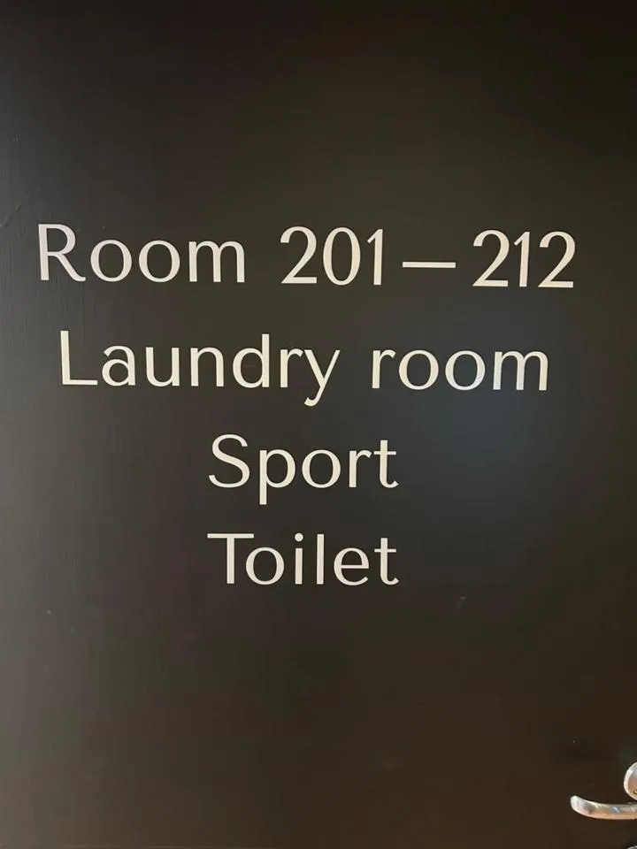 washing machine in True Vesterålen Hotel