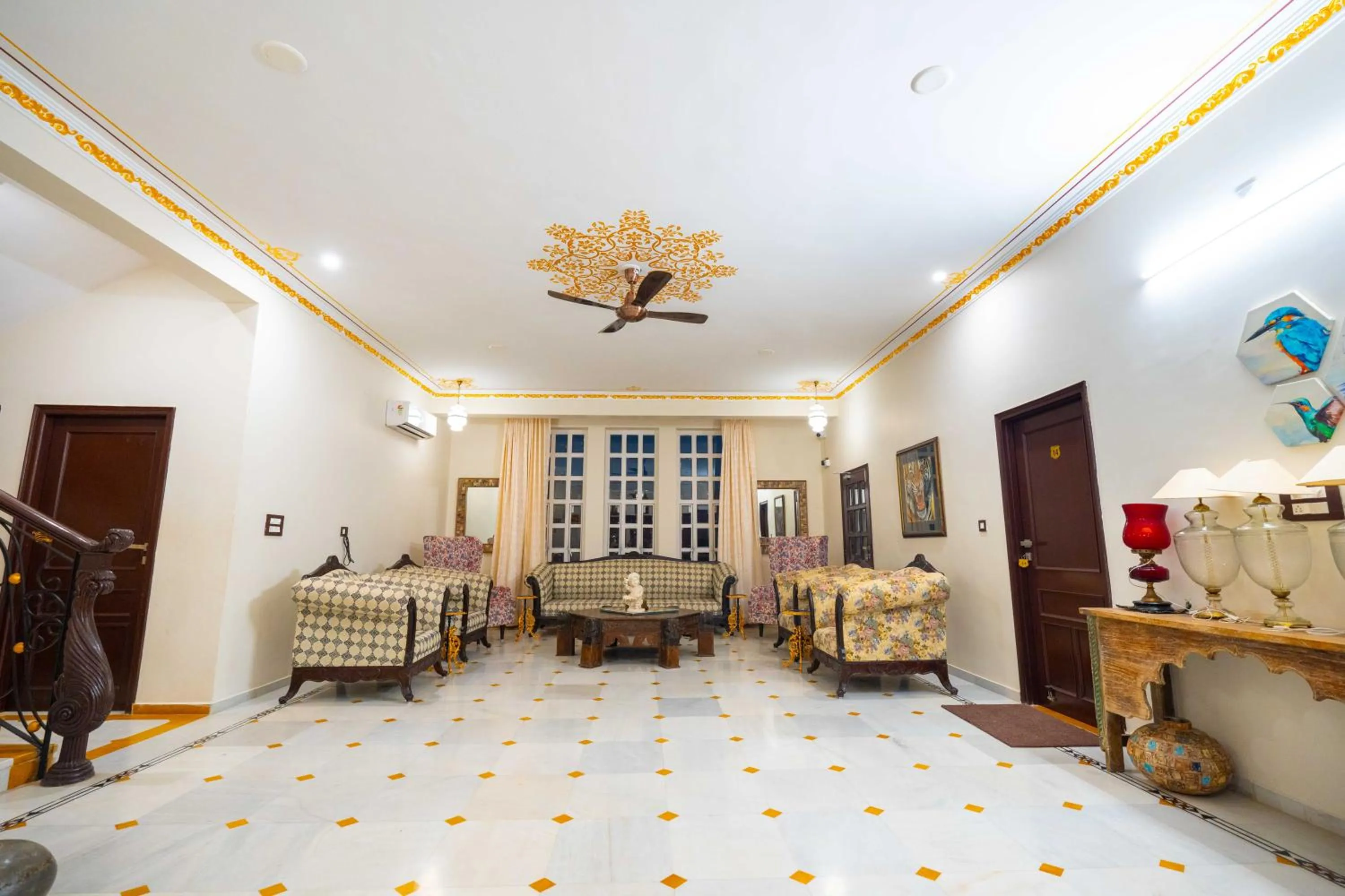 Living room in Amaatra Resorts