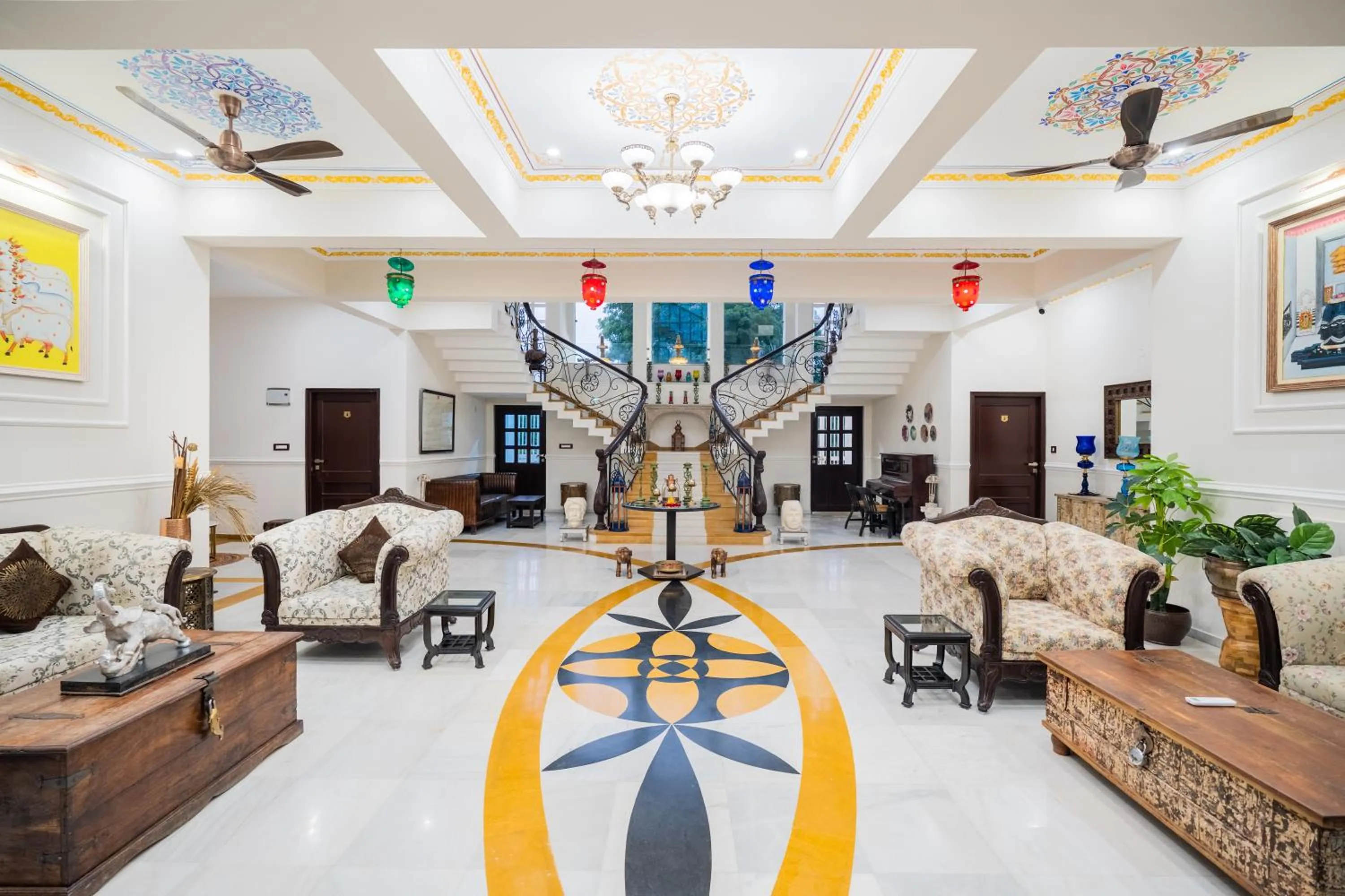 Lobby or reception in Amaatra Resorts