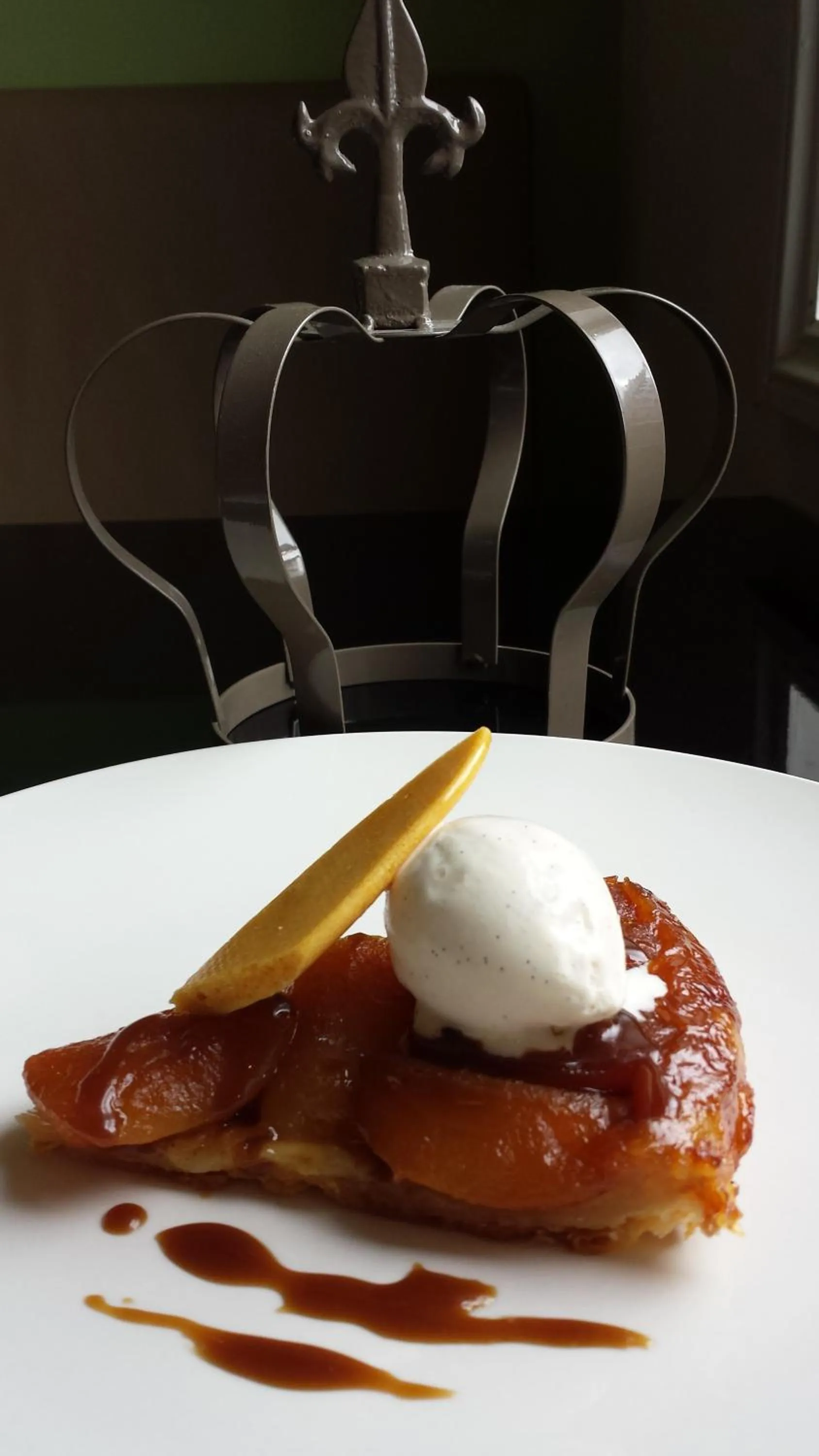 Food close-up in The Crown Hotel