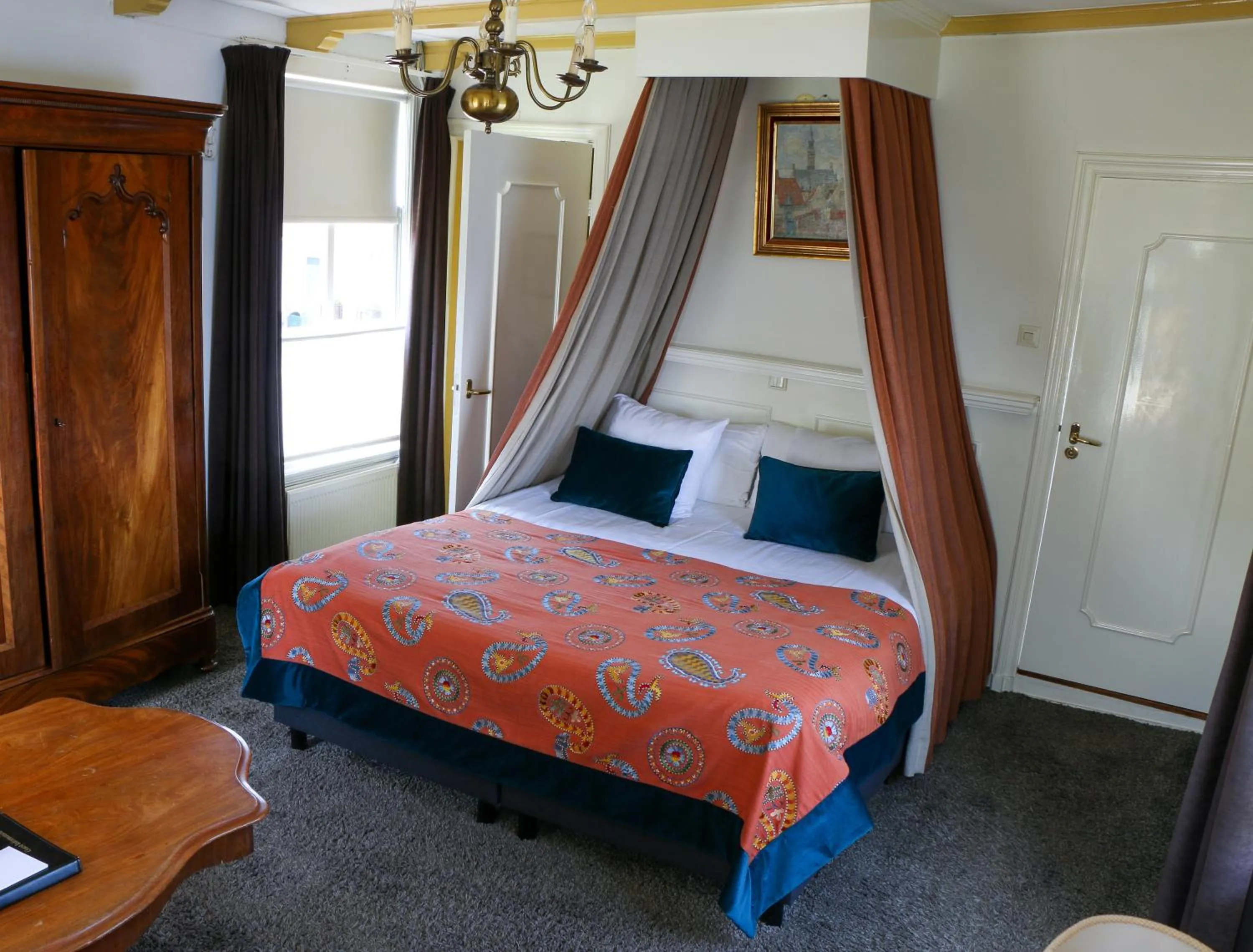 Bed in Auberge de Campveerse Toren