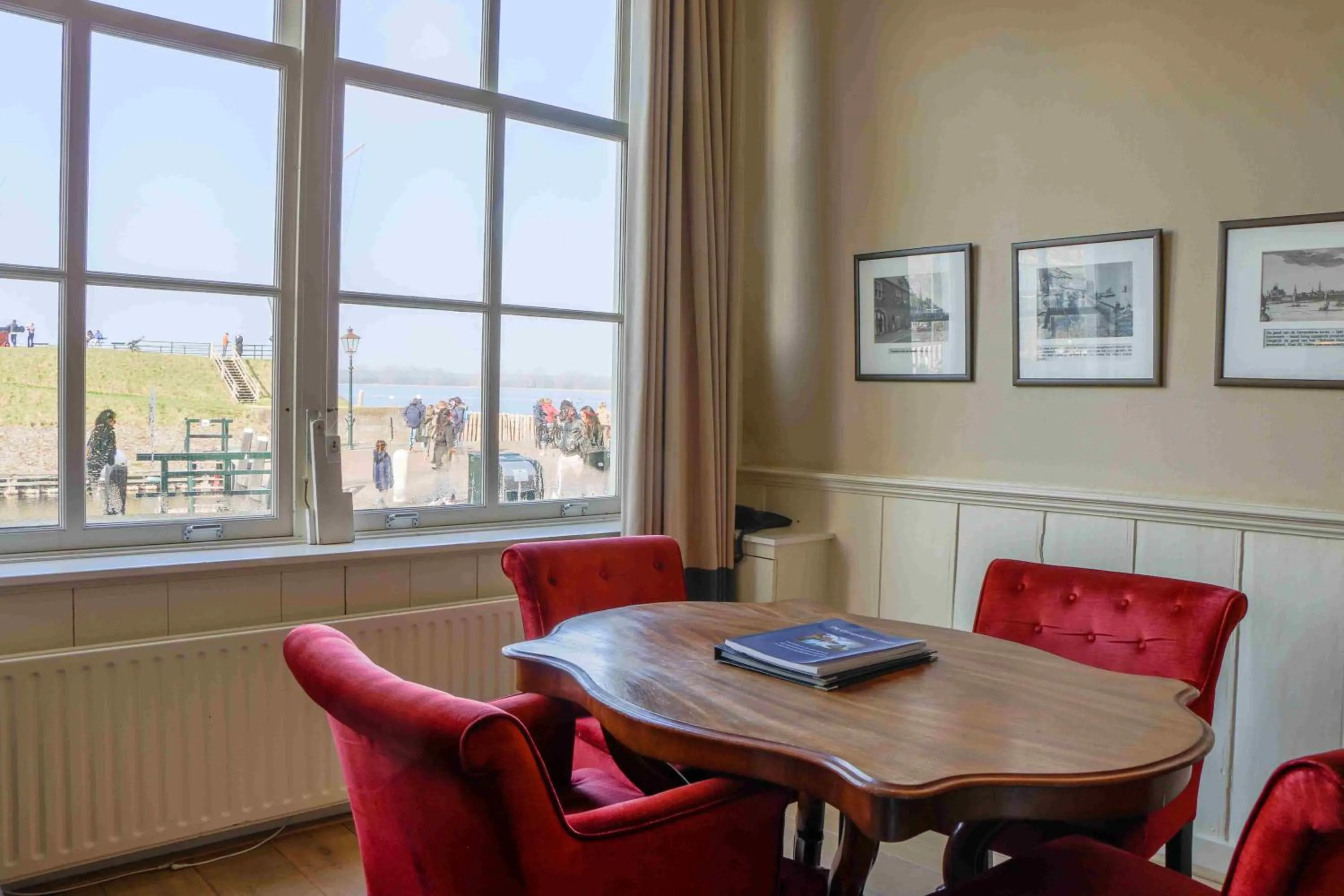 View (from property/room) in Auberge de Campveerse Toren