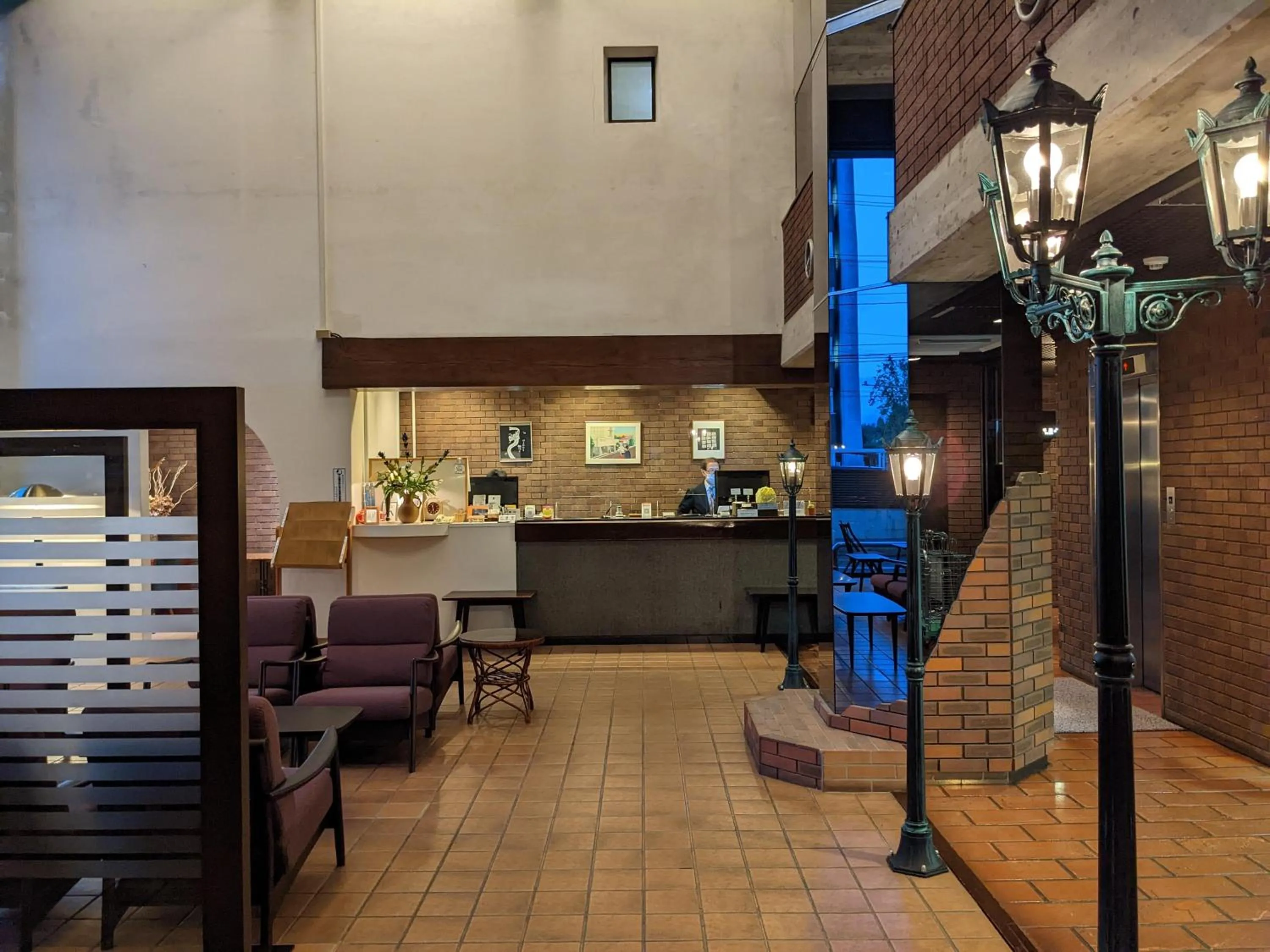 Lobby or reception in Kita Hotel