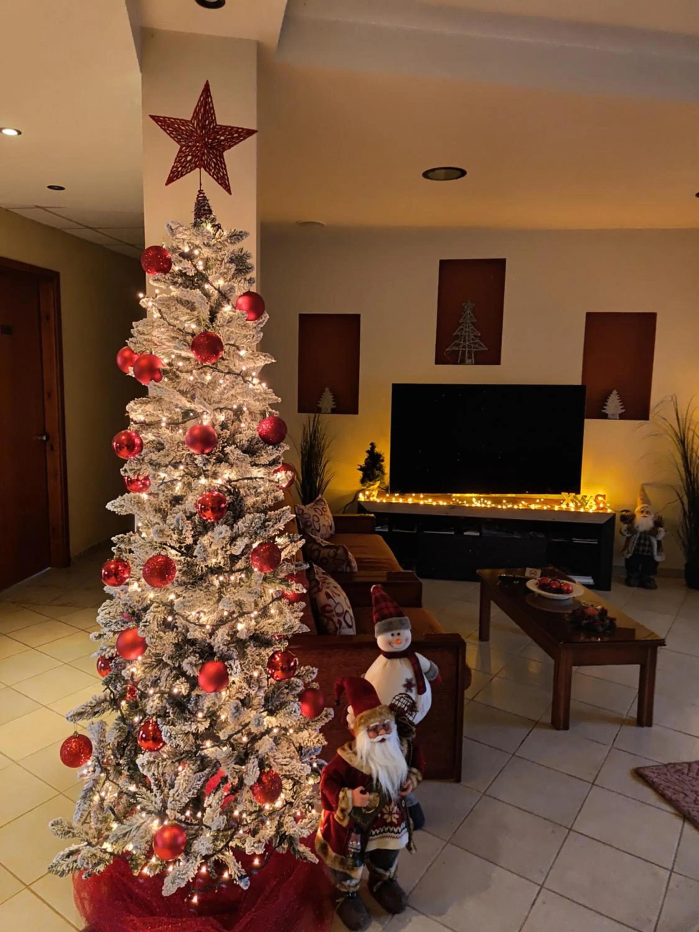 Communal lounge/ TV room in Hotel Isidora