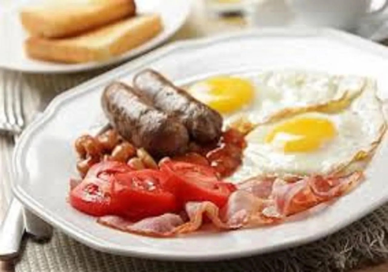 English/Irish breakfast in Matoppo Inn