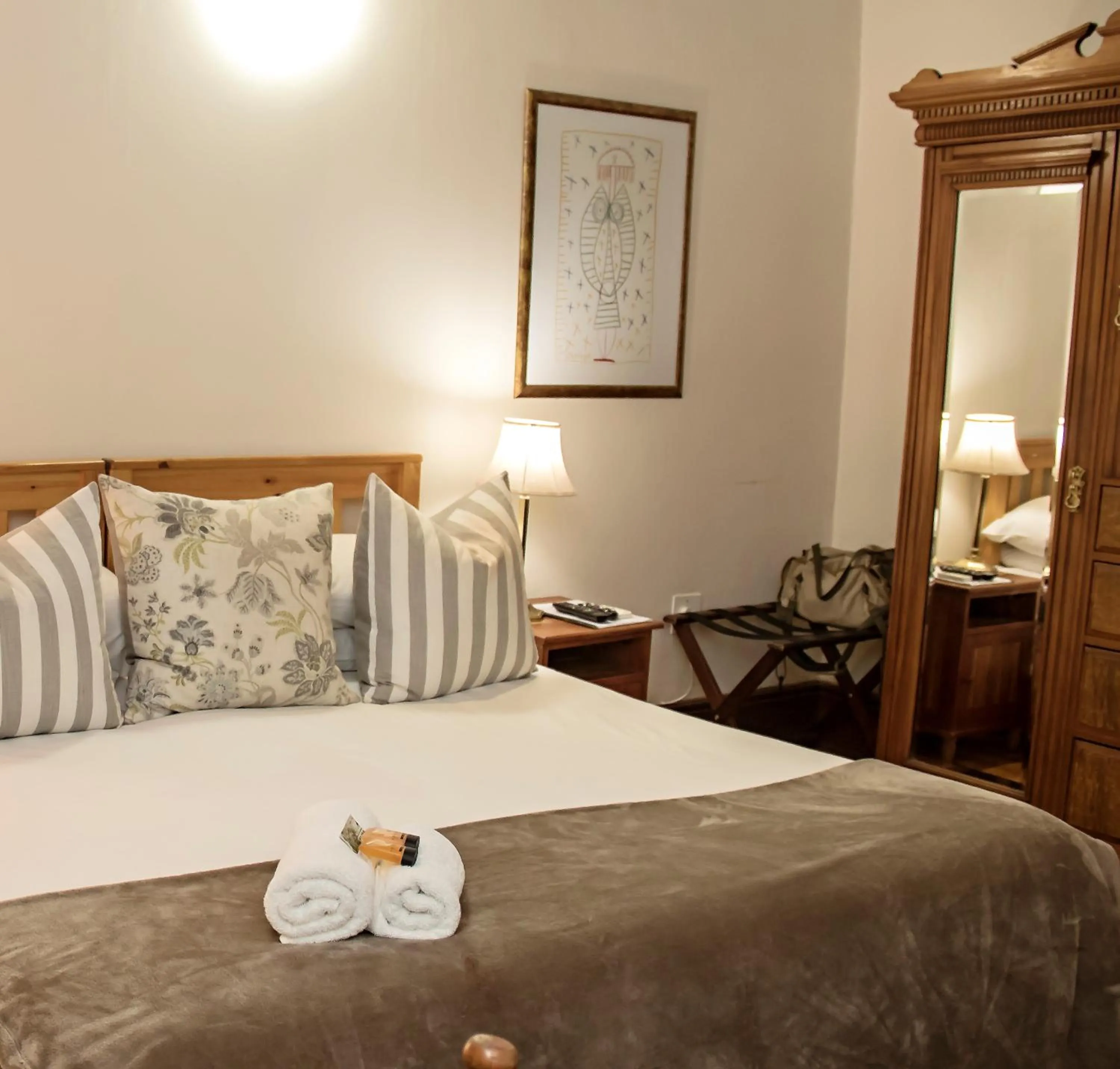 Bedroom, Bed in Matoppo Inn