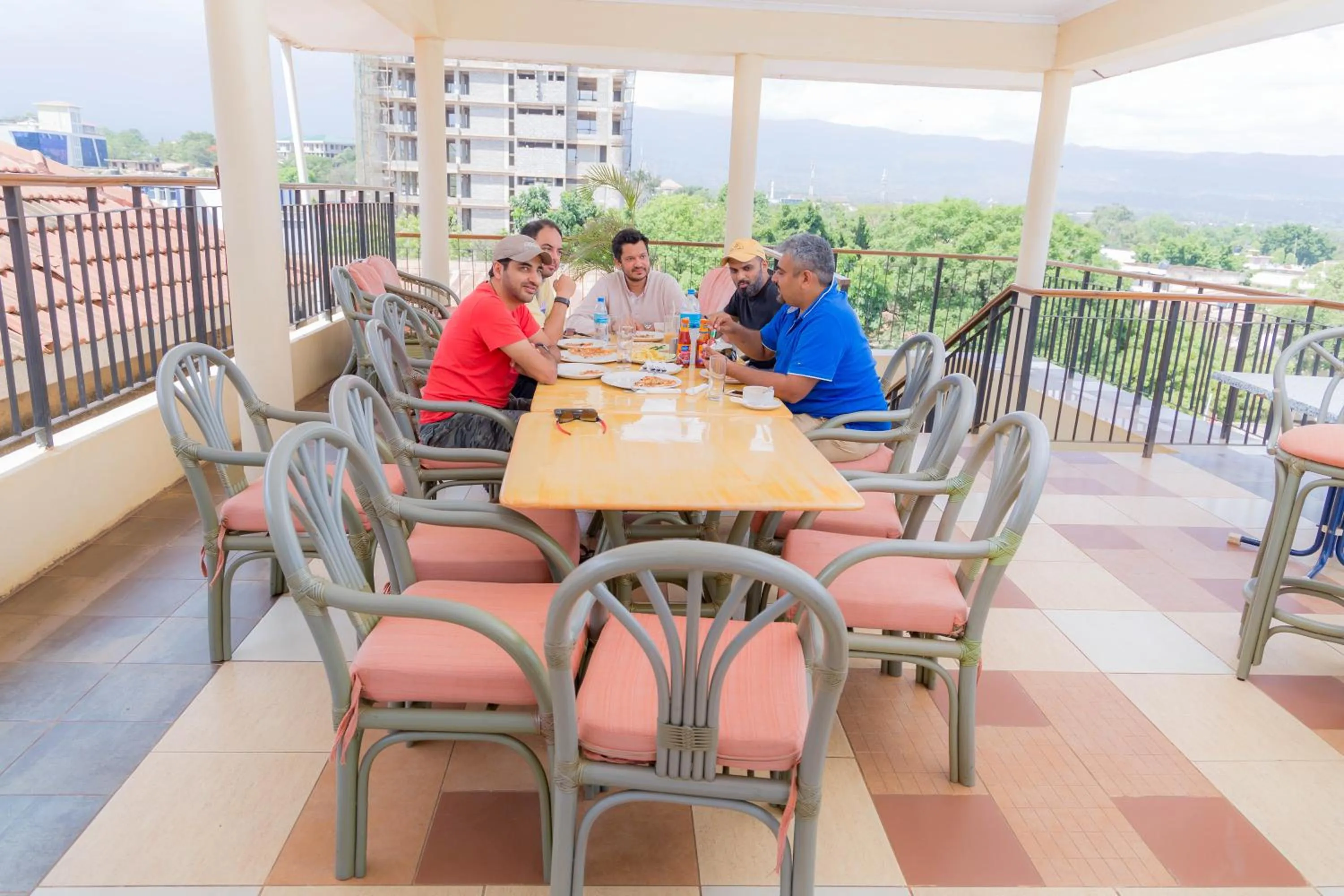 Balcony/Terrace in Moshi Leopard Hotel