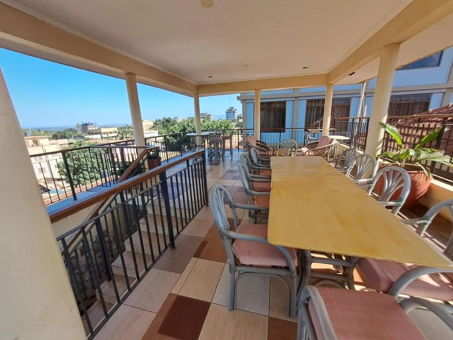 Balcony/Terrace in Moshi Leopard Hotel