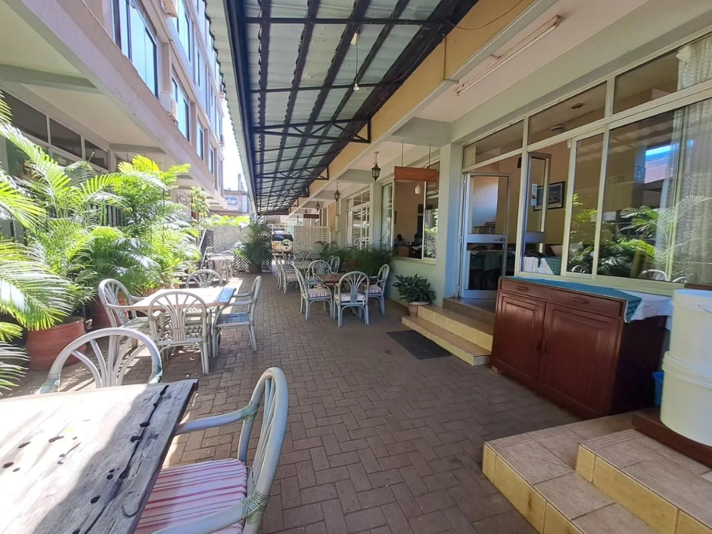 Property building in Moshi Leopard Hotel