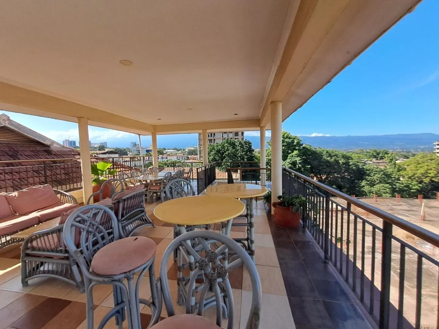 Balcony/Terrace in Moshi Leopard Hotel